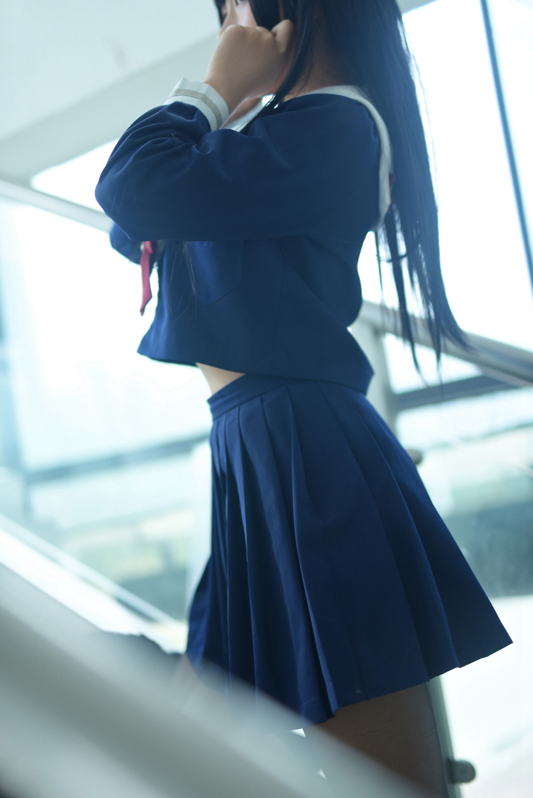 [风之领域] NO.118 JK黑丝美丽胴体