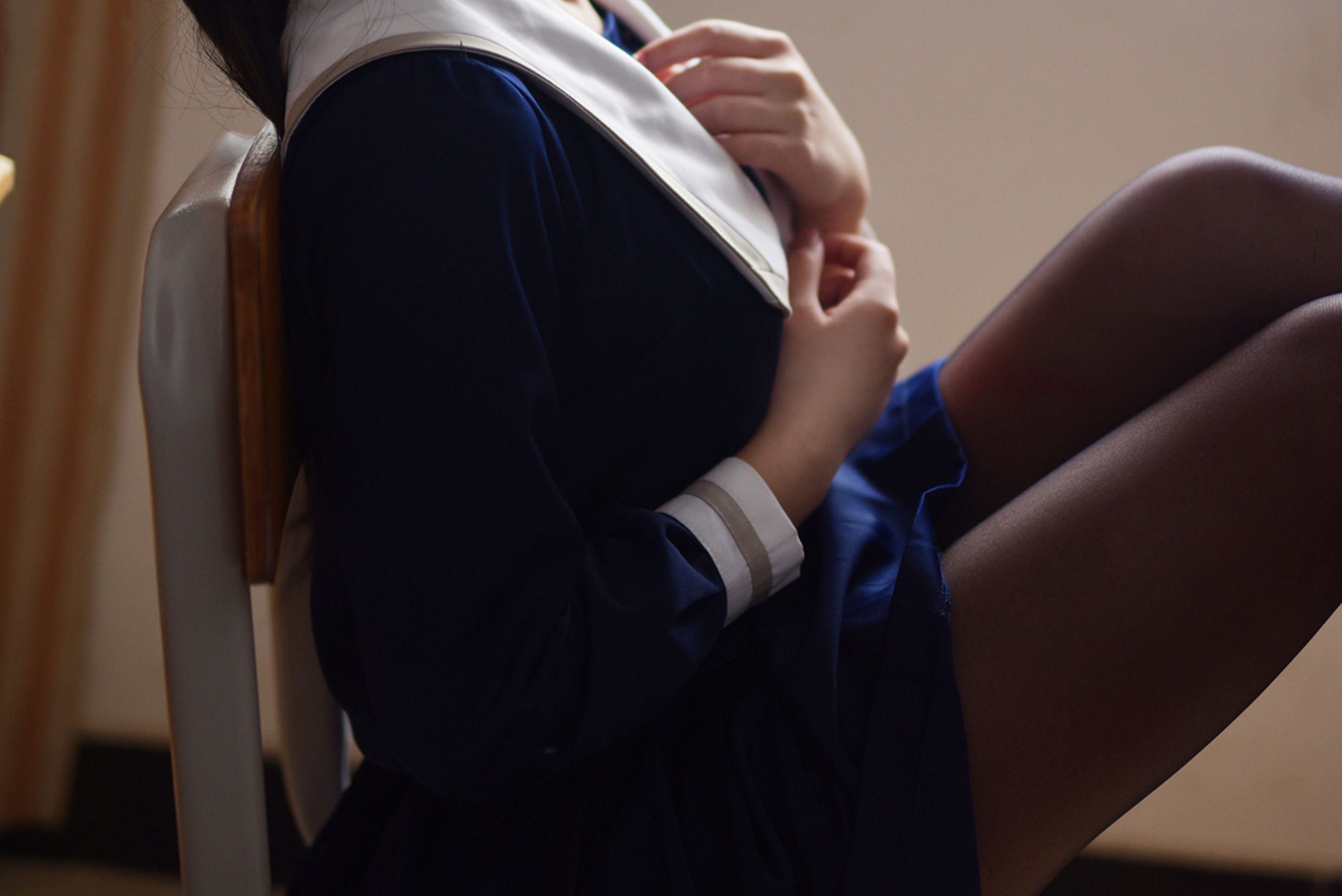 [风之领域] NO.118 JK黑丝美丽胴体