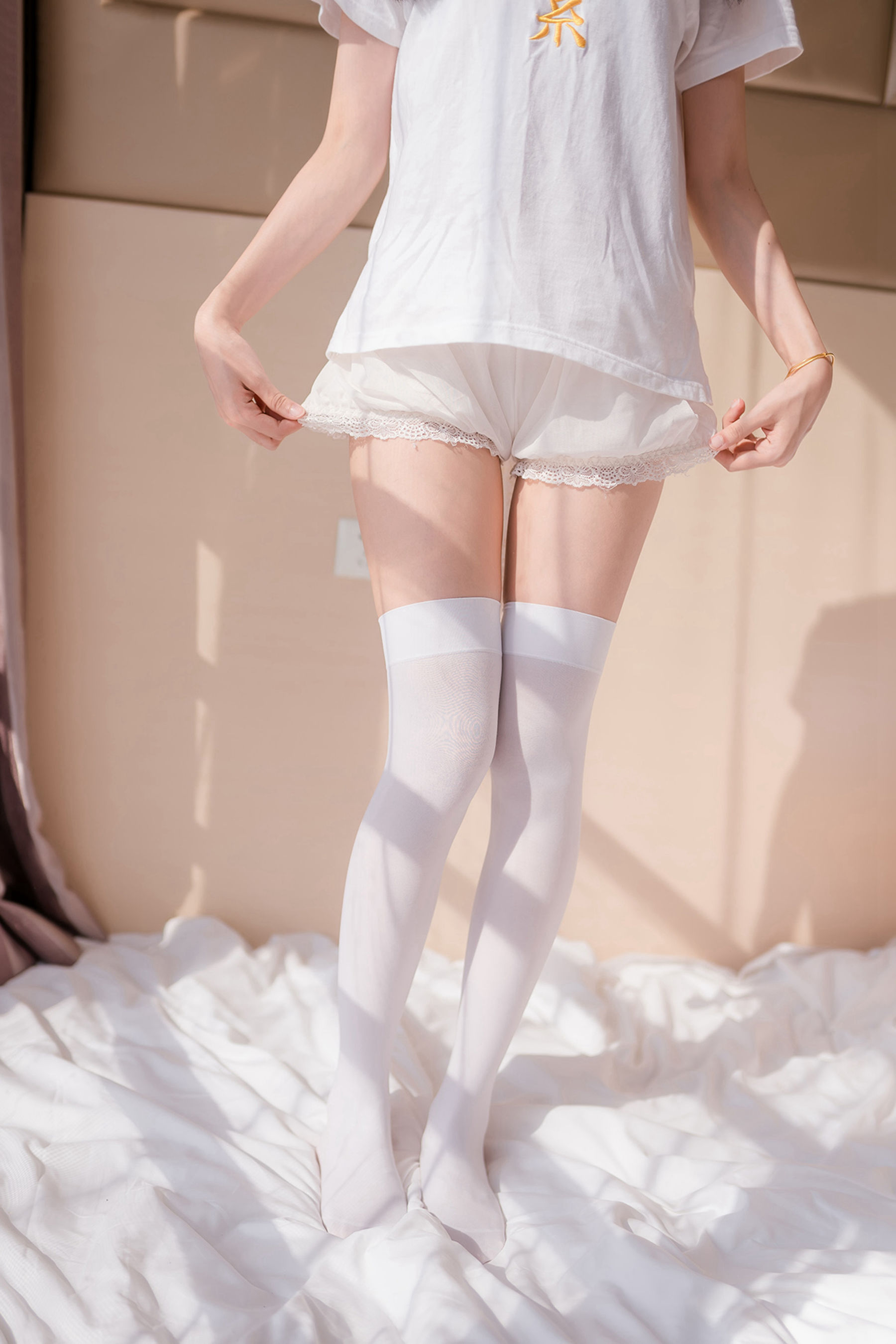 [风之领域] NO.129 猫系白丝少女