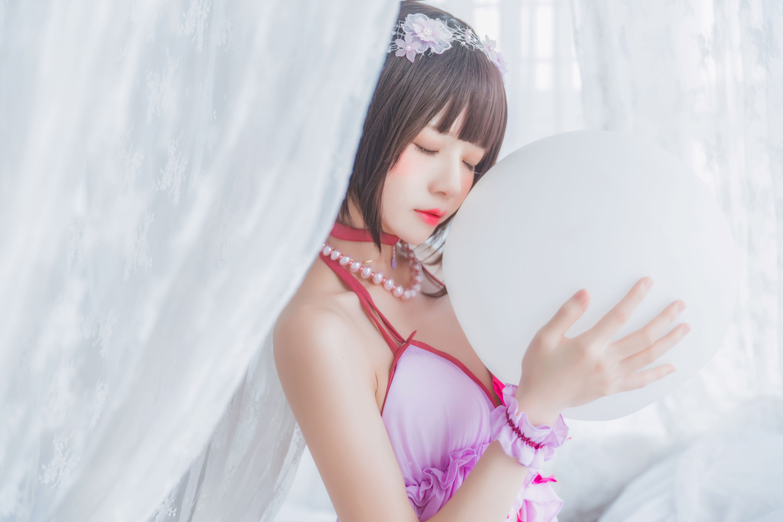 [萝莉COS] 桜桃喵《(加藤惠)小睡裙》