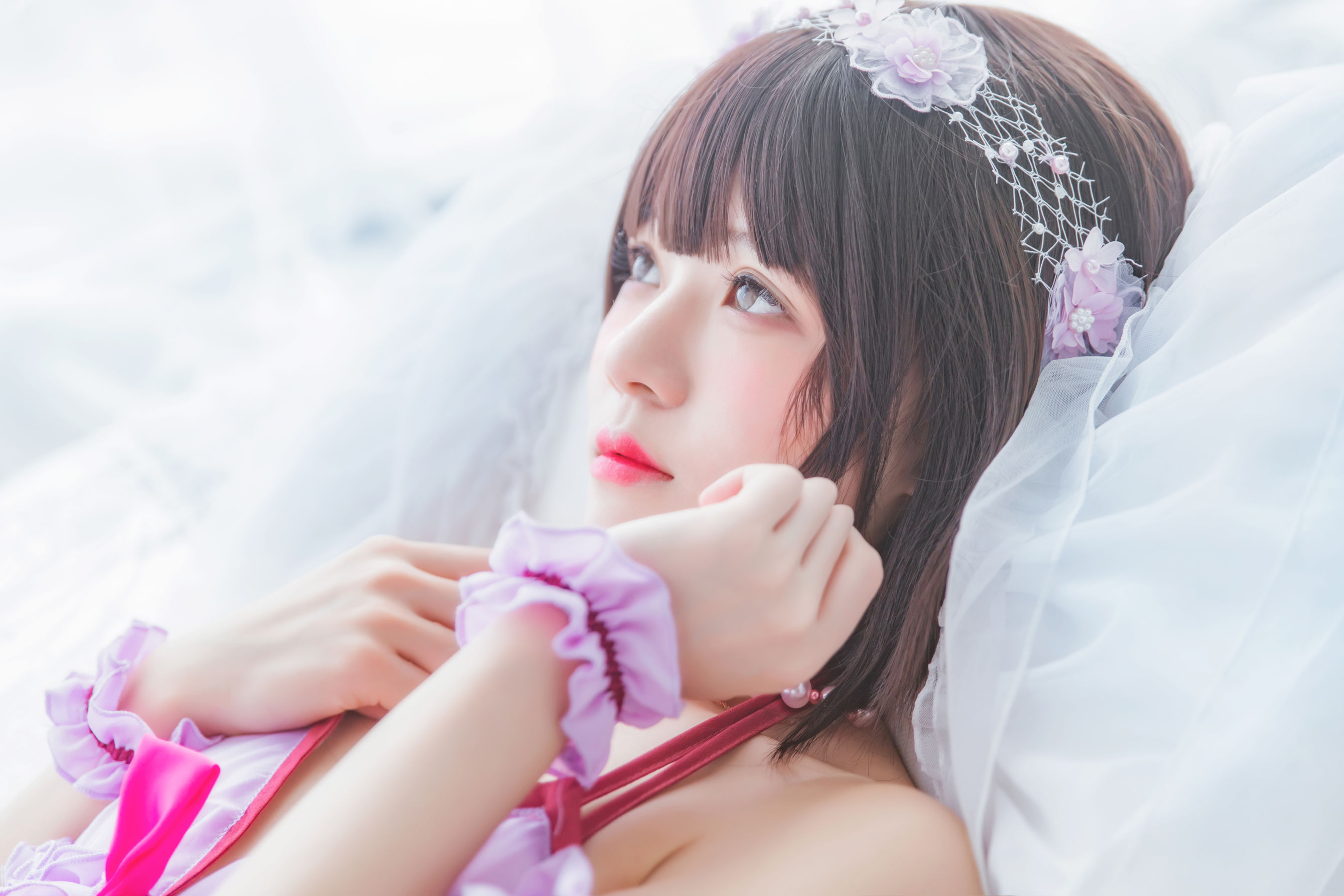 [萝莉COS] 桜桃喵《(加藤惠)小睡裙》