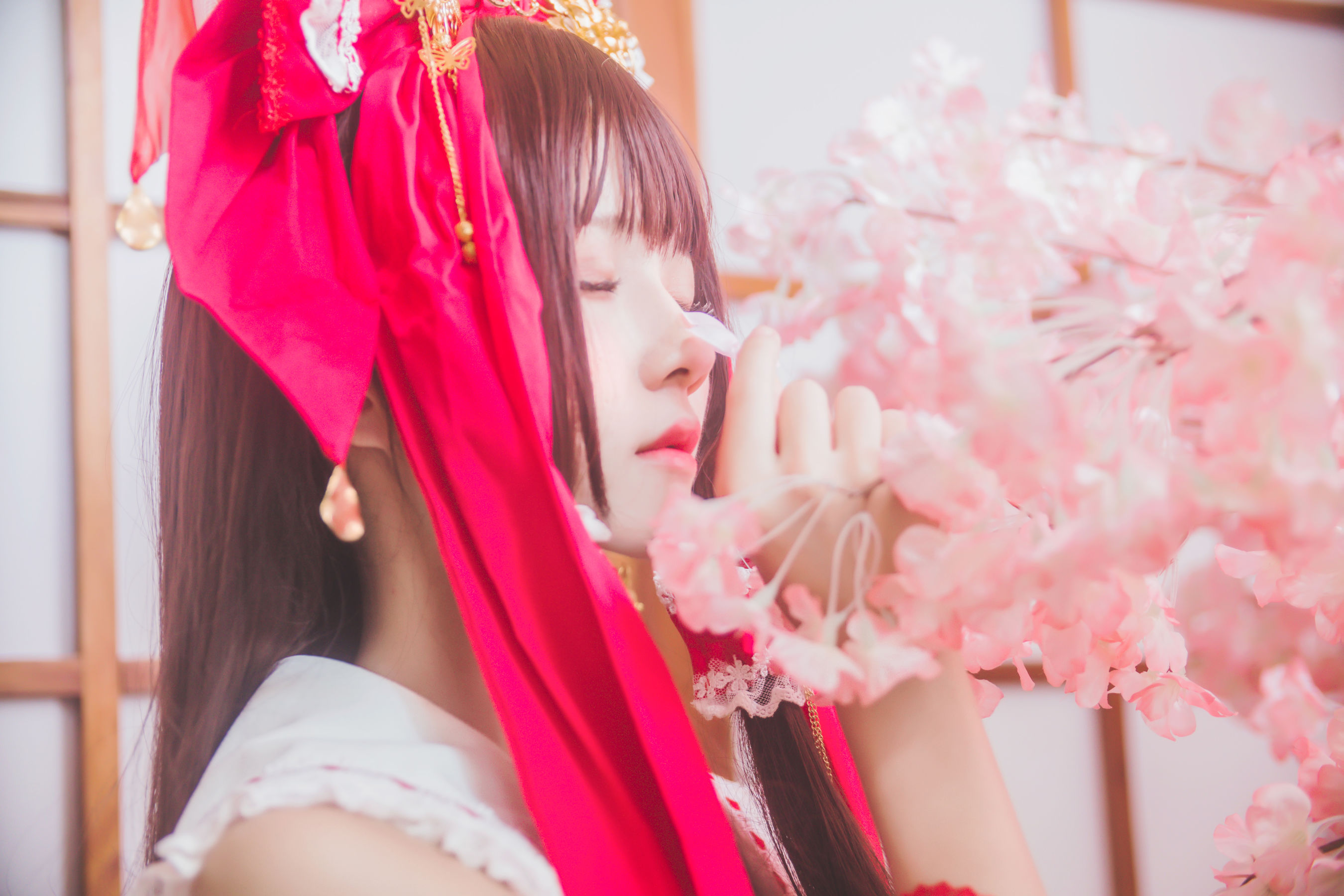 [萝莉COS] 疯猫ss《灵梦》