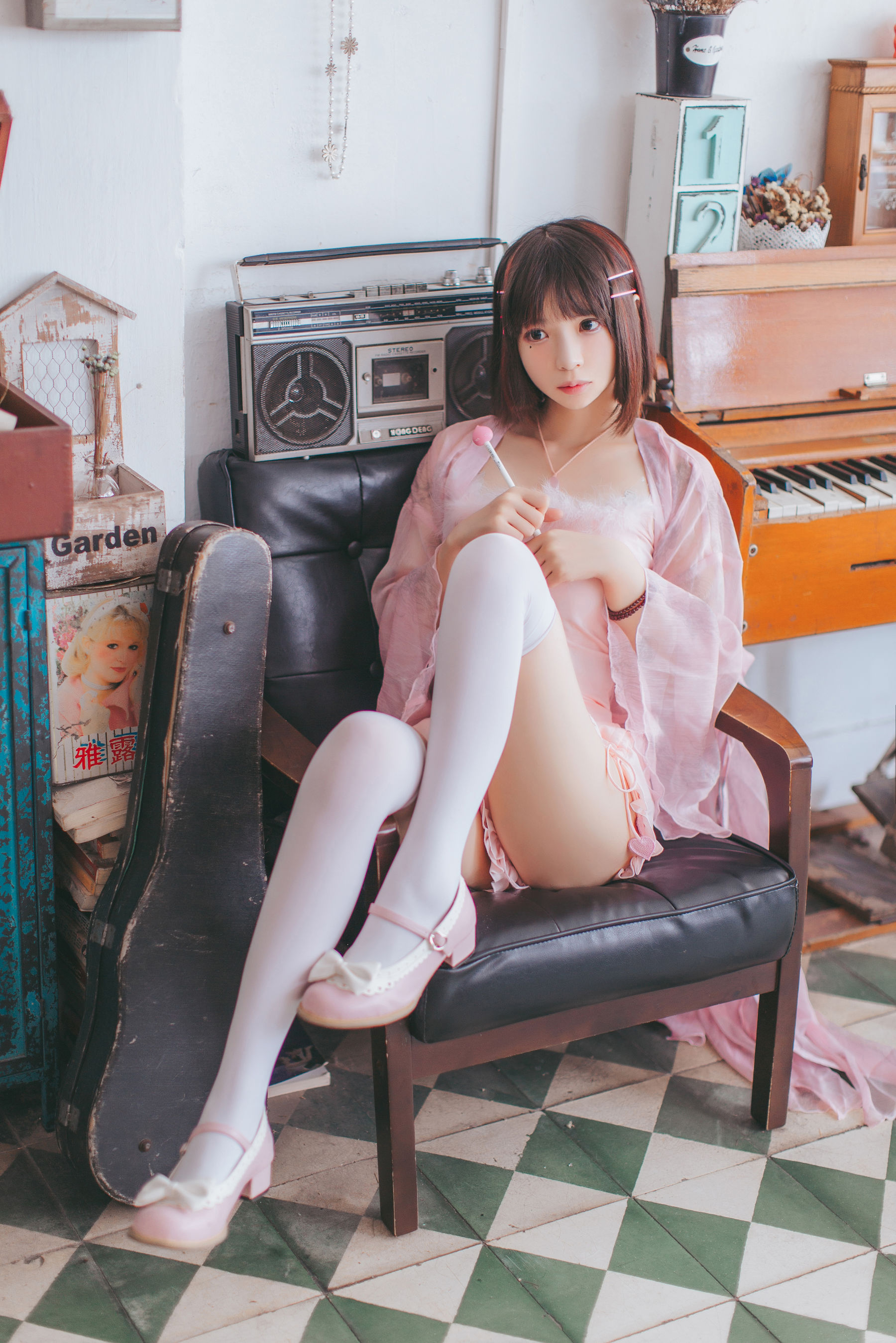 [萝莉COS] 疯猫ss《水手服和睡衣》