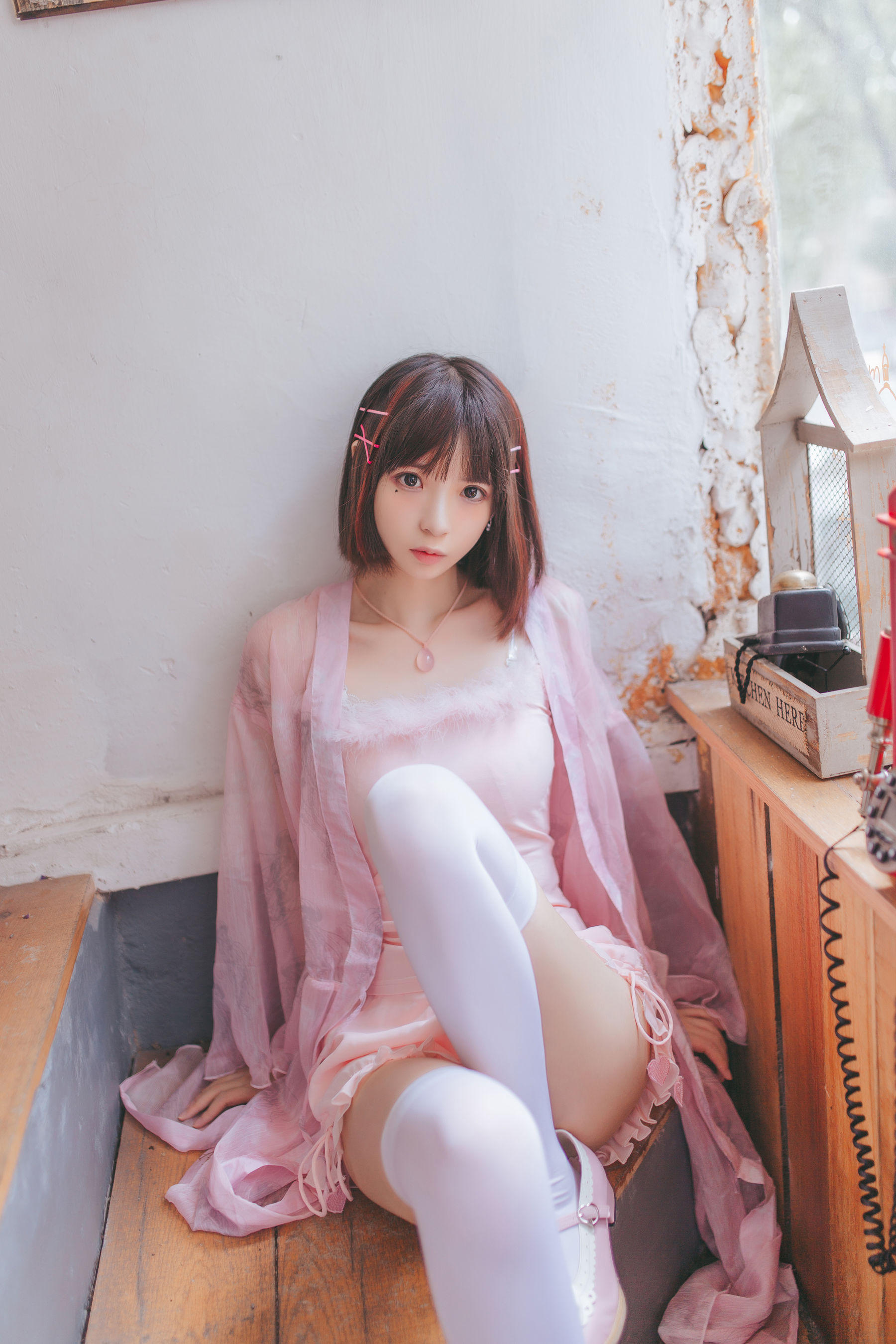 [萝莉COS] 疯猫ss《水手服和睡衣》