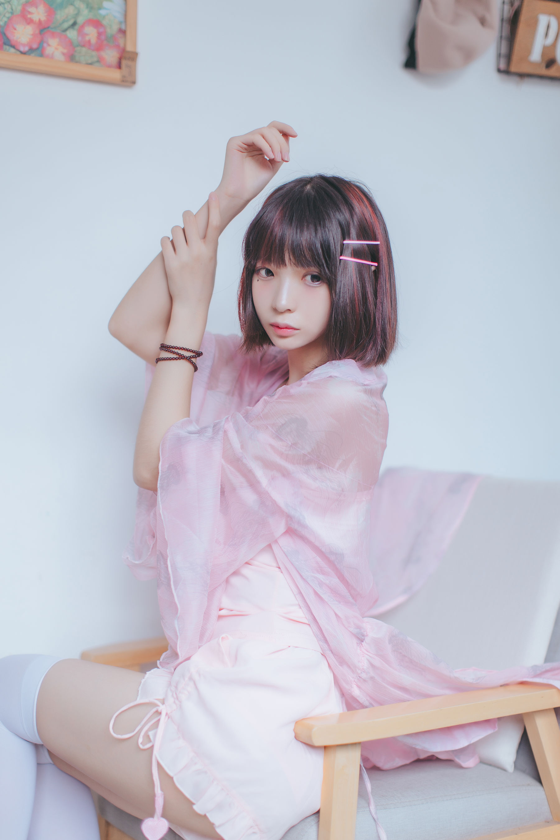 [萝莉COS] 疯猫ss《水手服和睡衣》