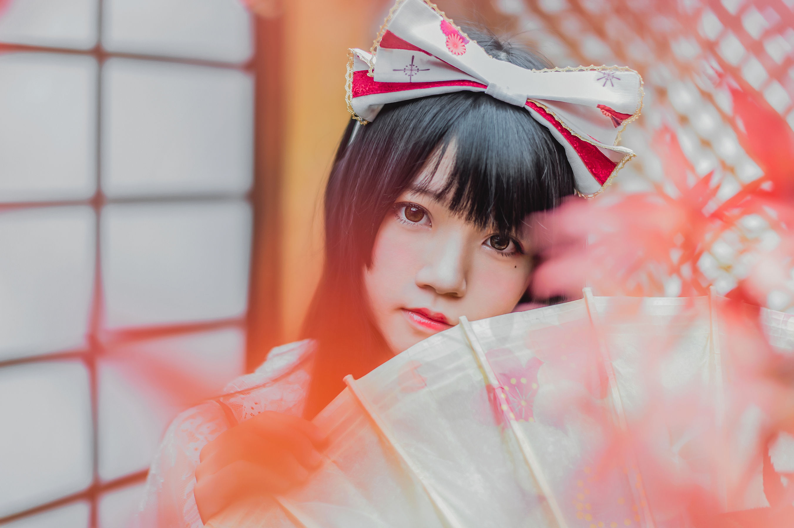 [萝莉COS] 桜桃喵《和风lolita》