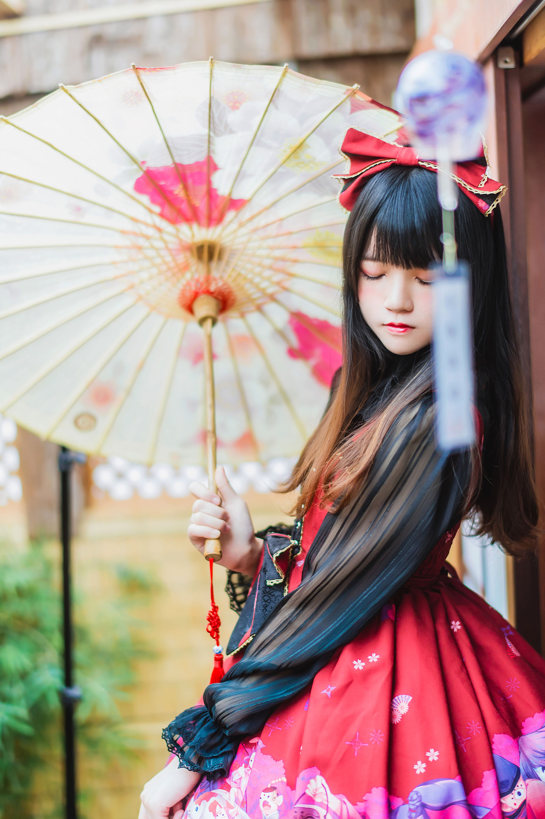 [萝莉COS] 桜桃喵《和风lolita》