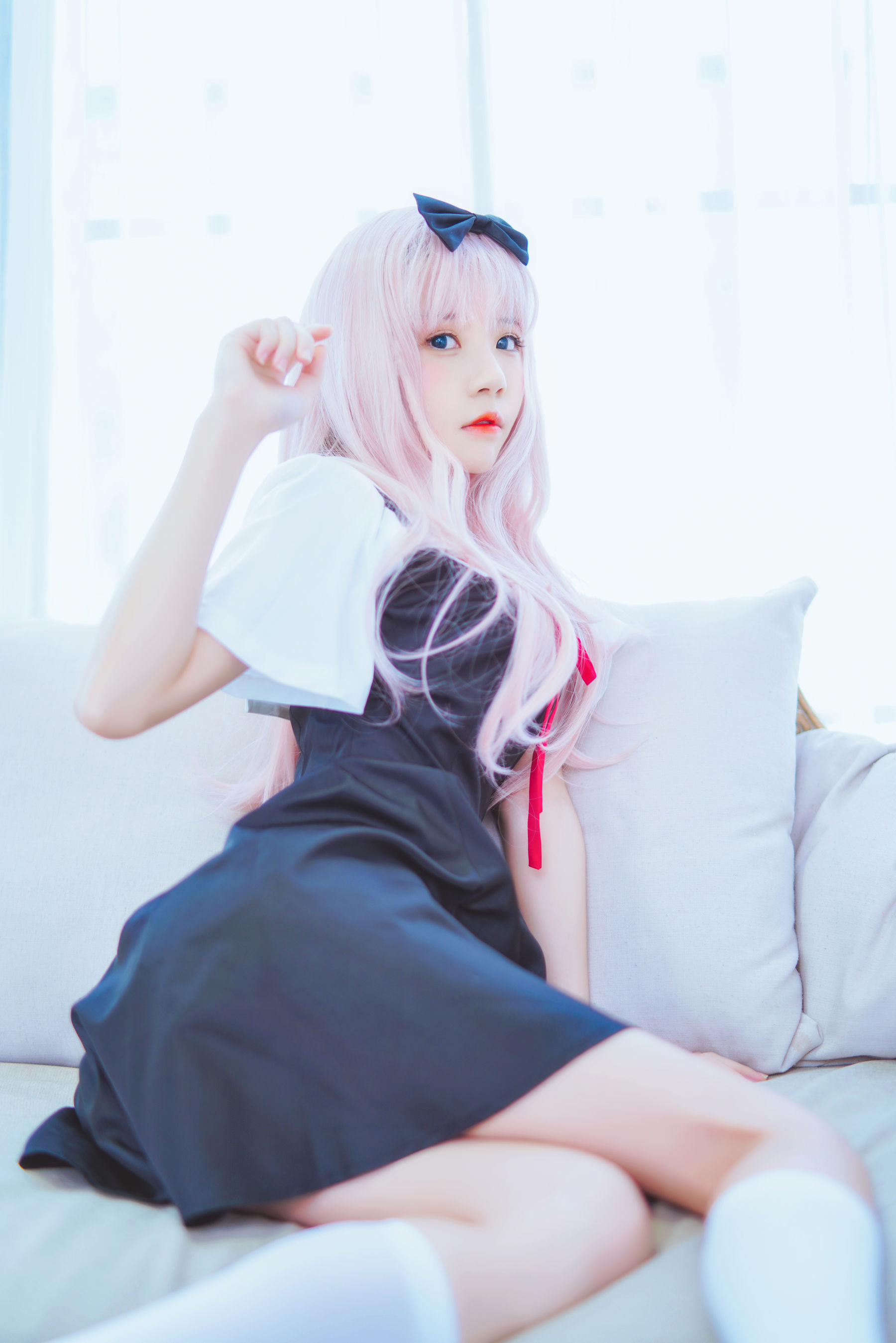 [萝莉COS] 桜桃喵《藤原千花》