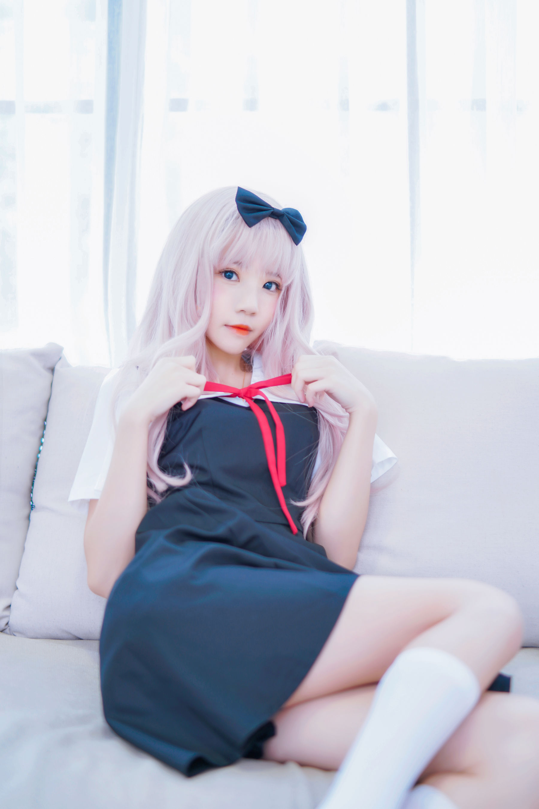 [萝莉COS] 桜桃喵《藤原千花》