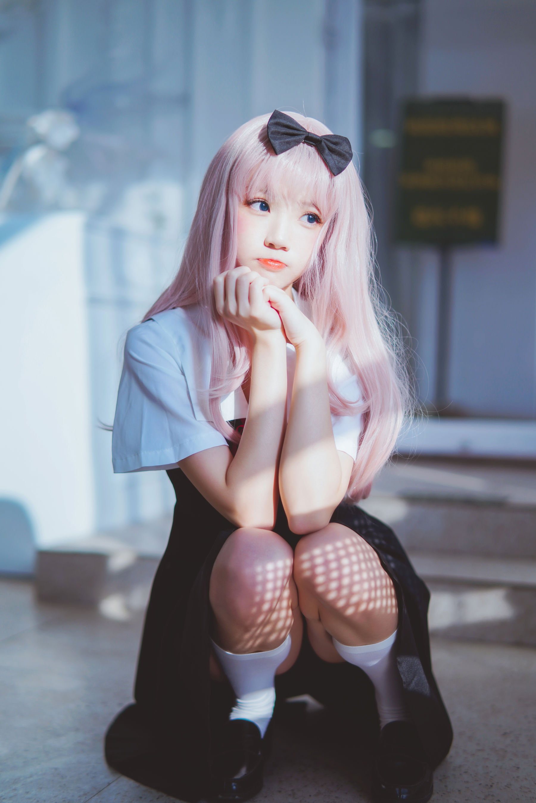 [萝莉COS] 桜桃喵《藤原千花》