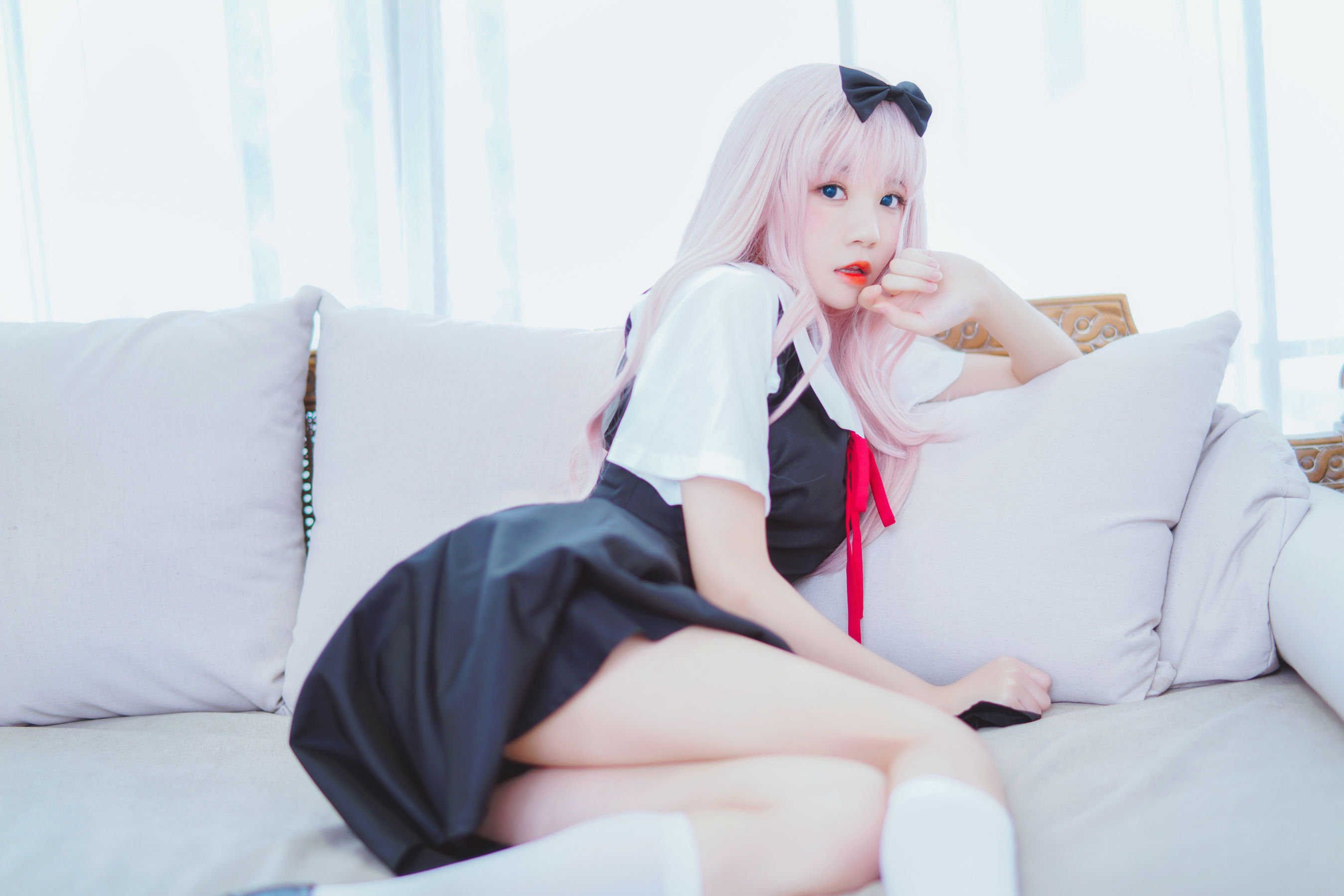 [萝莉COS] 桜桃喵《藤原千花》
