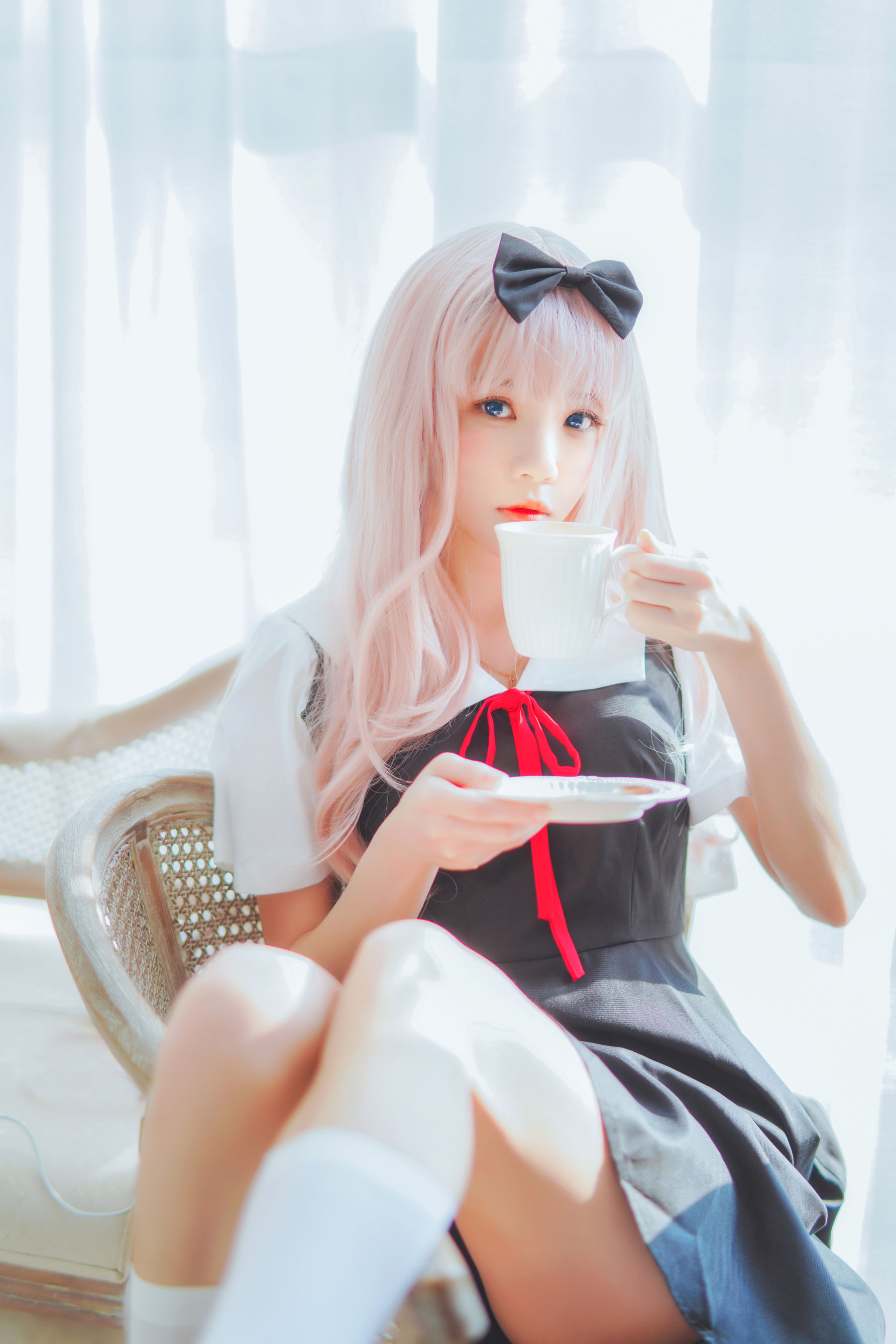 [萝莉COS] 桜桃喵《藤原千花》