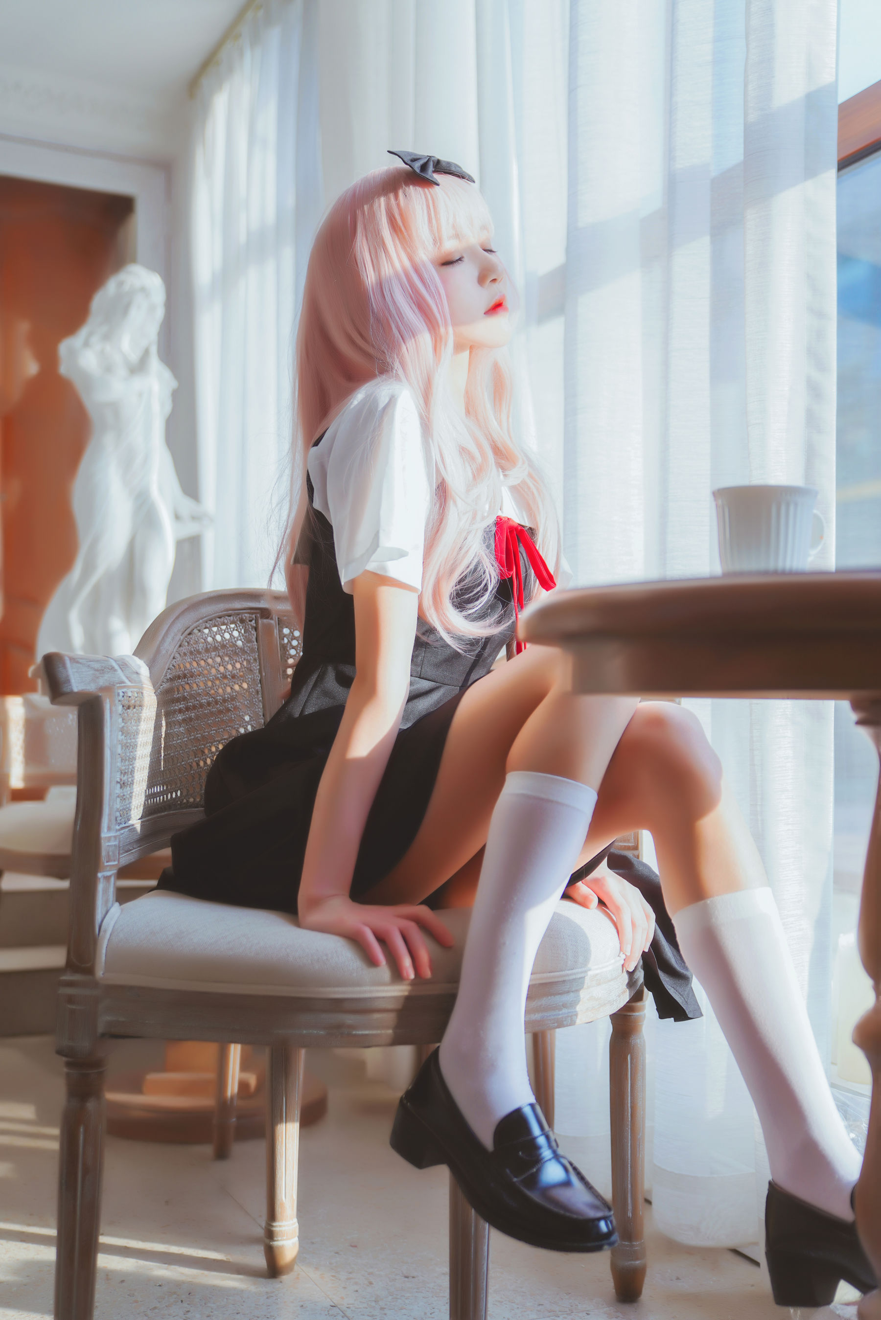 [萝莉COS] 桜桃喵《藤原千花》