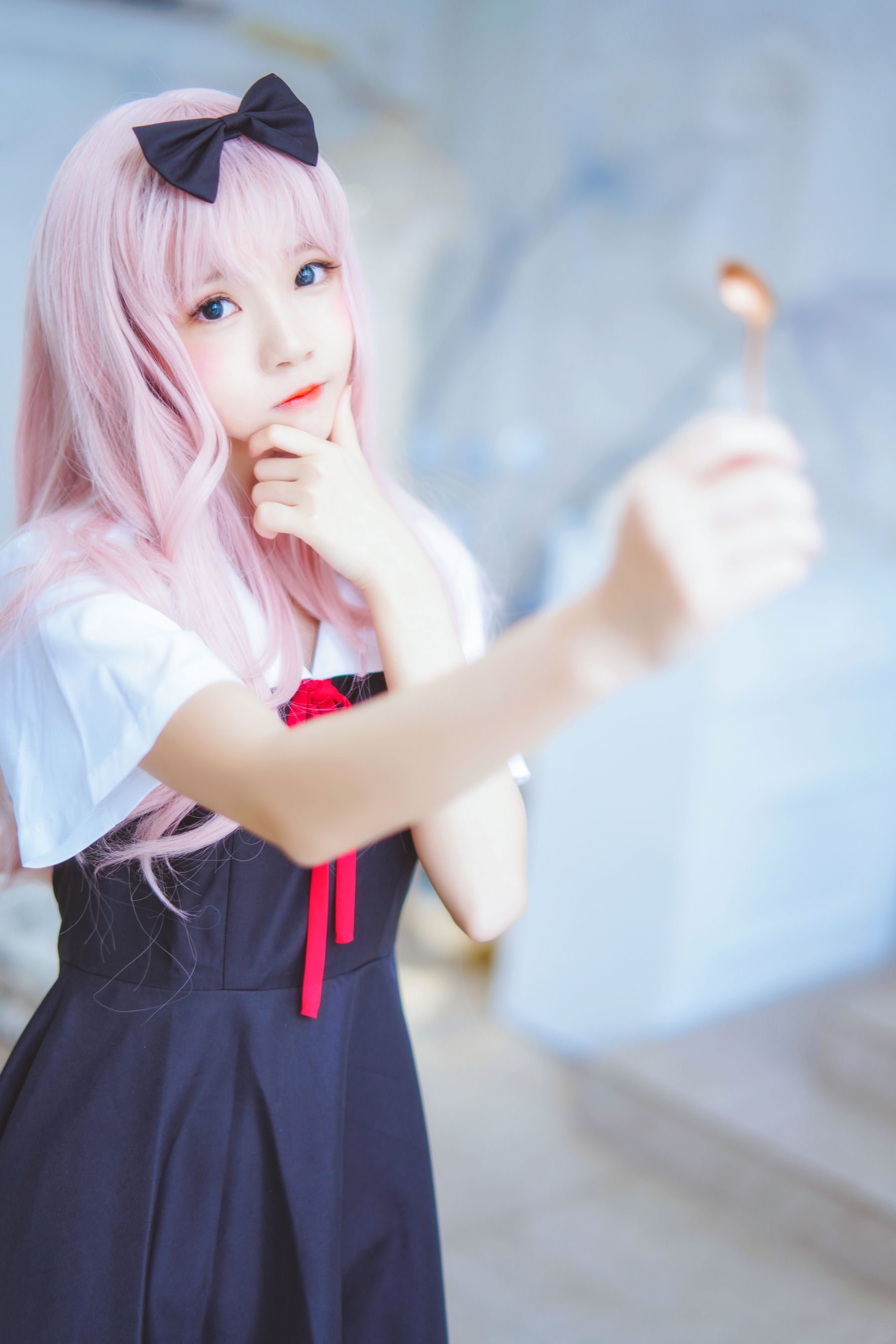 [萝莉COS] 桜桃喵《藤原千花》