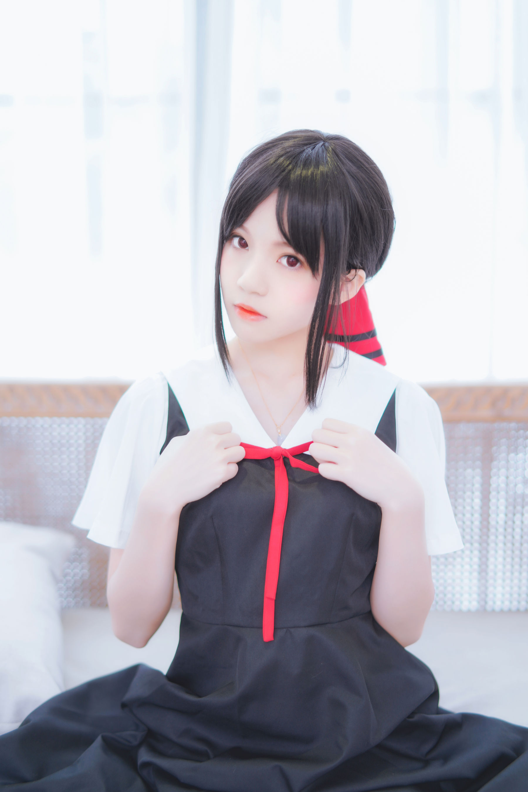 [萝莉COS] 桜桃喵《四宫辉夜》