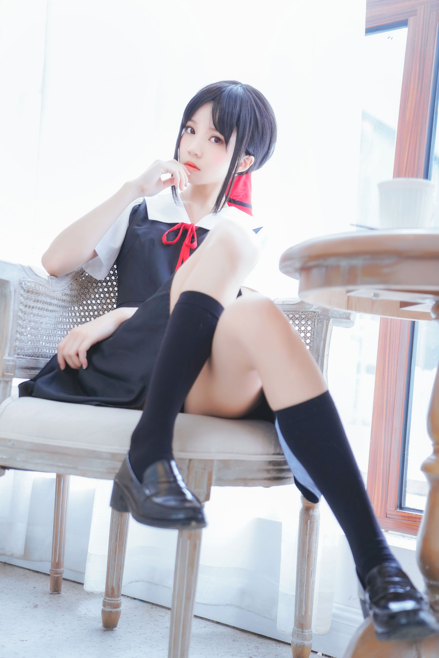 [萝莉COS] 桜桃喵《四宫辉夜》