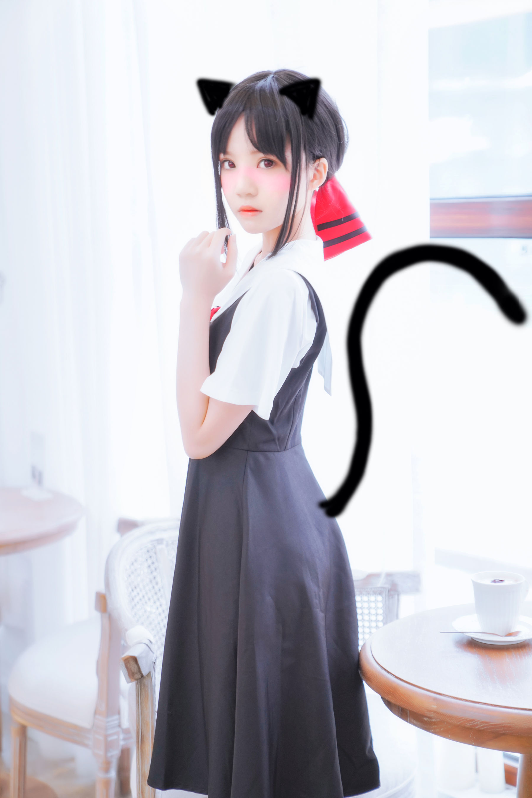 [萝莉COS] 桜桃喵《四宫辉夜》
