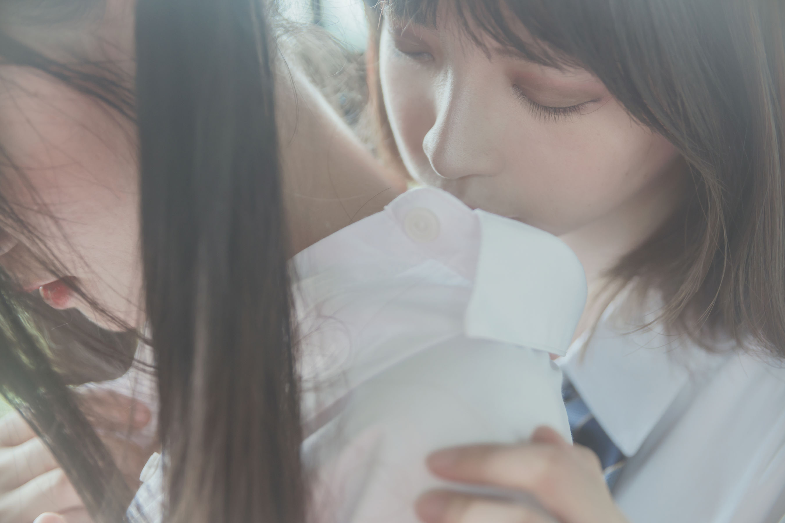[萝莉COS] 桜桃喵&疯猫ss《JK百合》