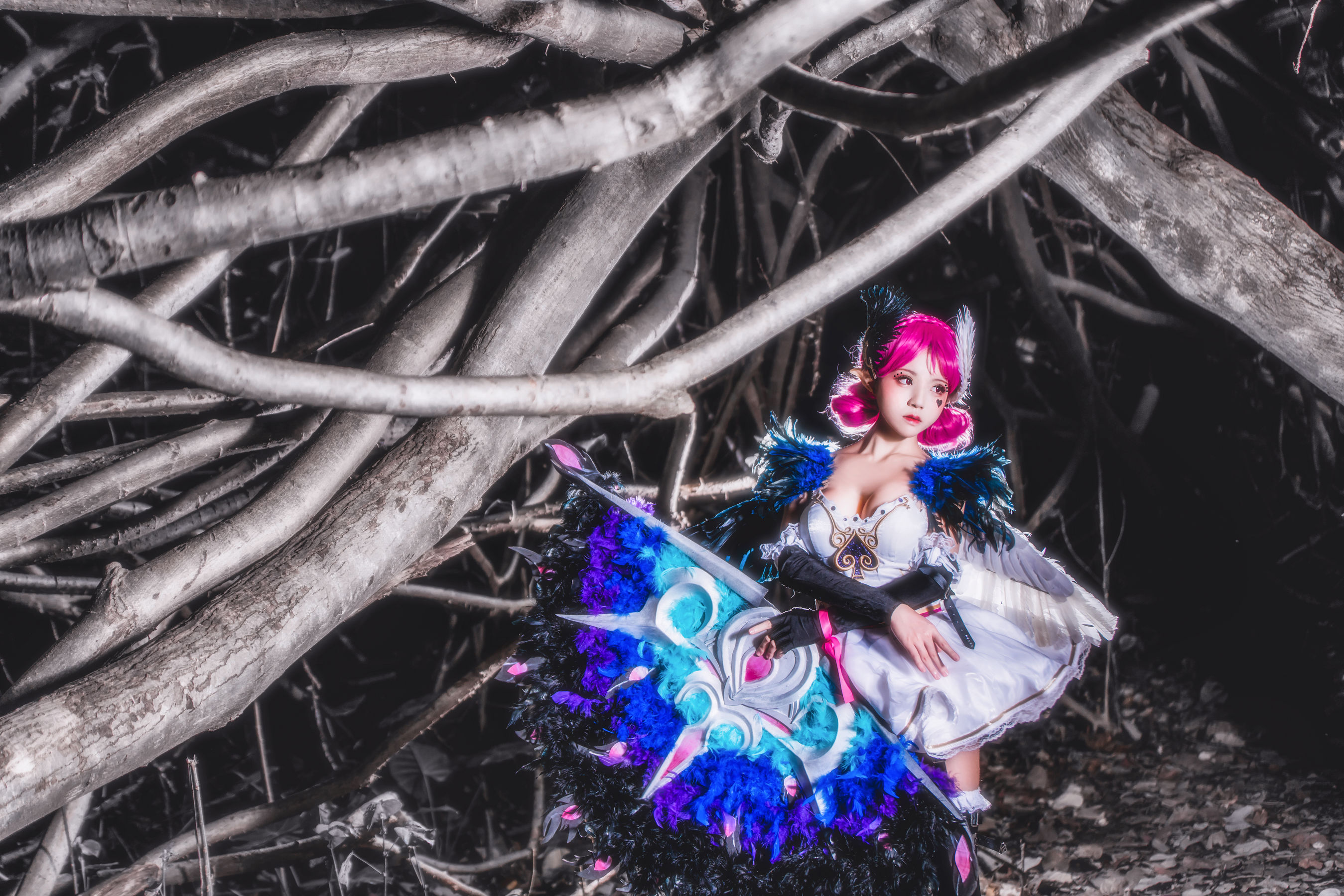 [萝莉COS] 桜桃喵《天鹅之梦》