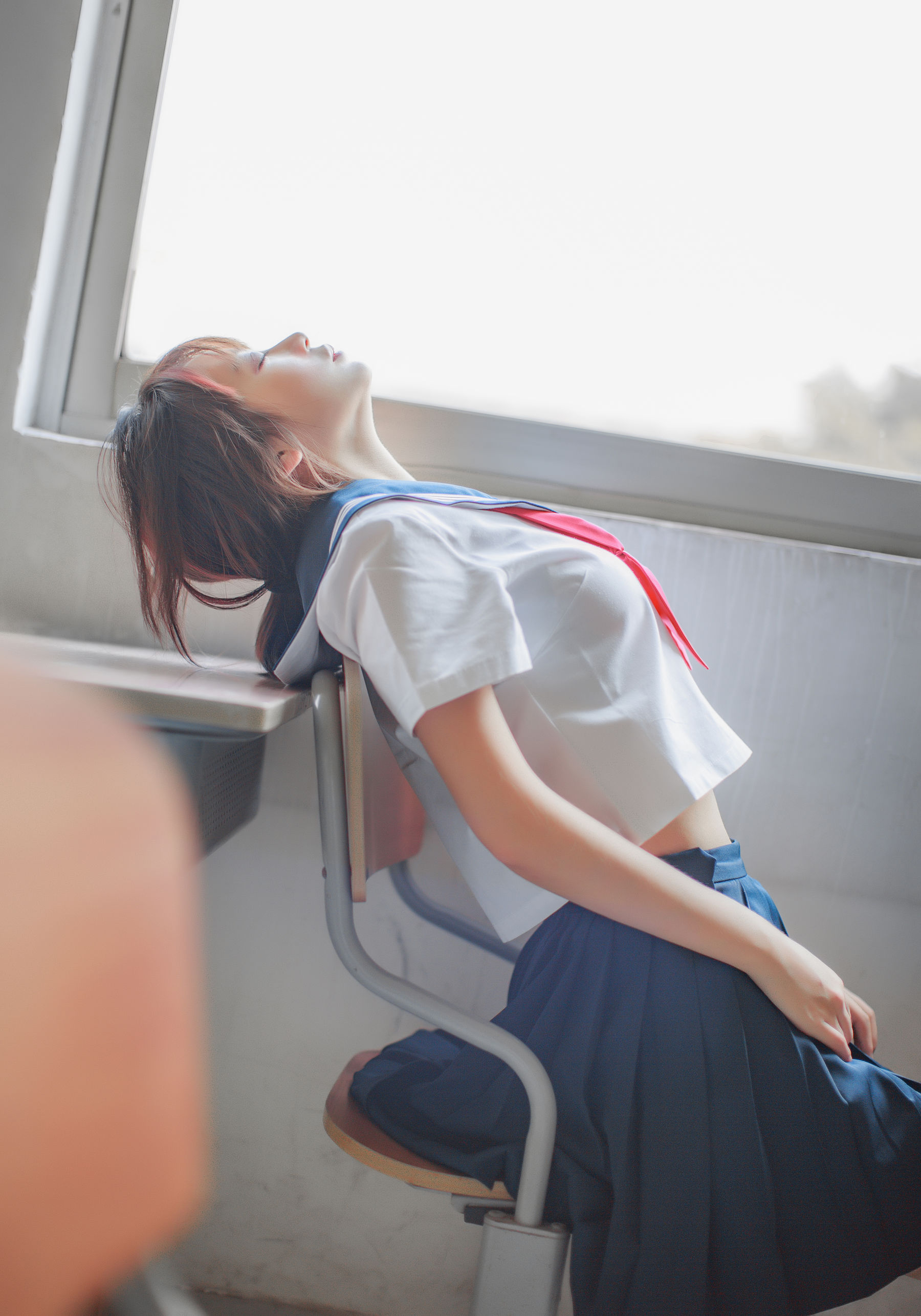 [萝莉COS] 疯猫ss《同桌的水手服》