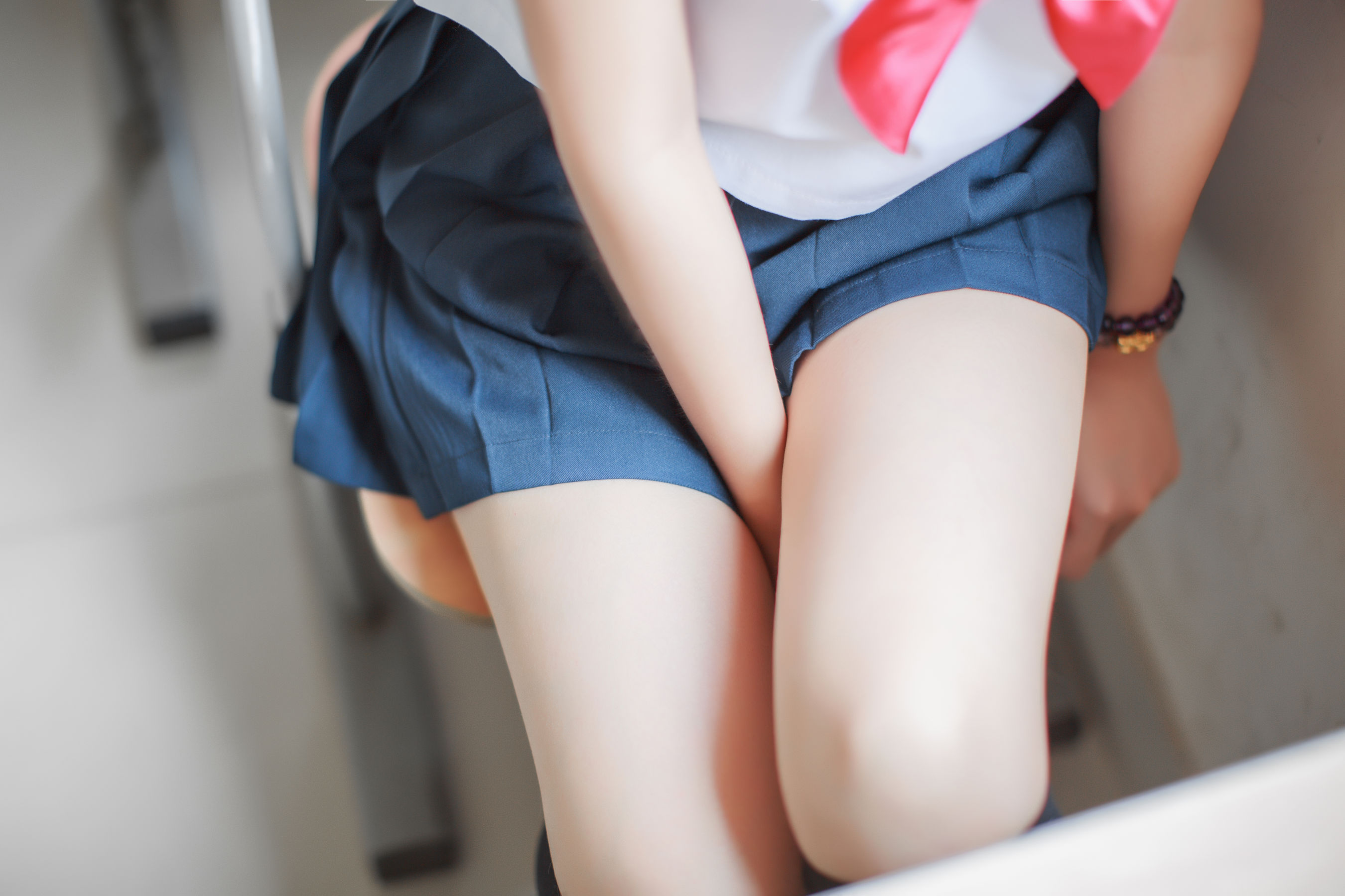 [萝莉COS] 疯猫ss《同桌的水手服》