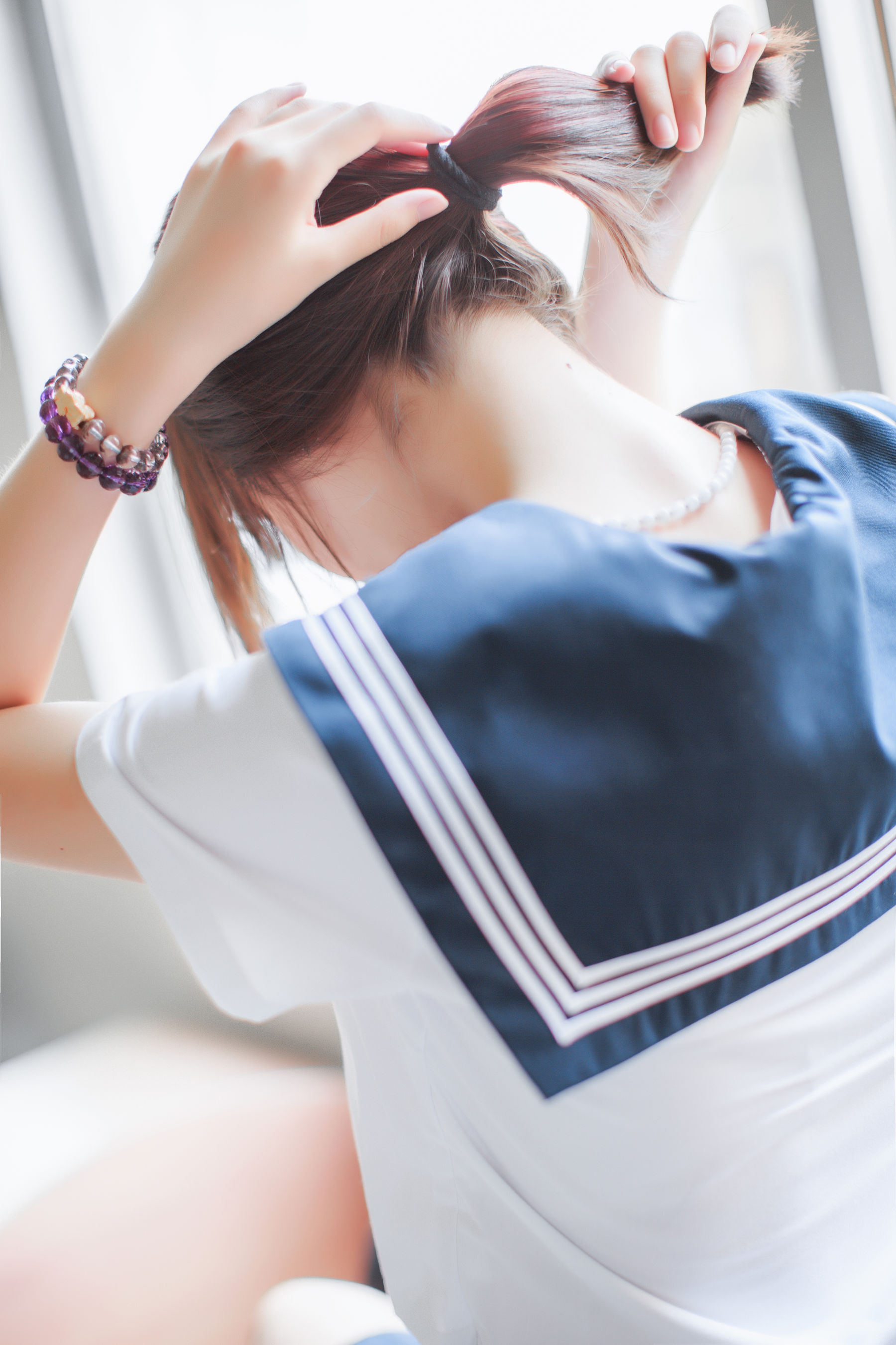 [萝莉COS] 疯猫ss《同桌的水手服》