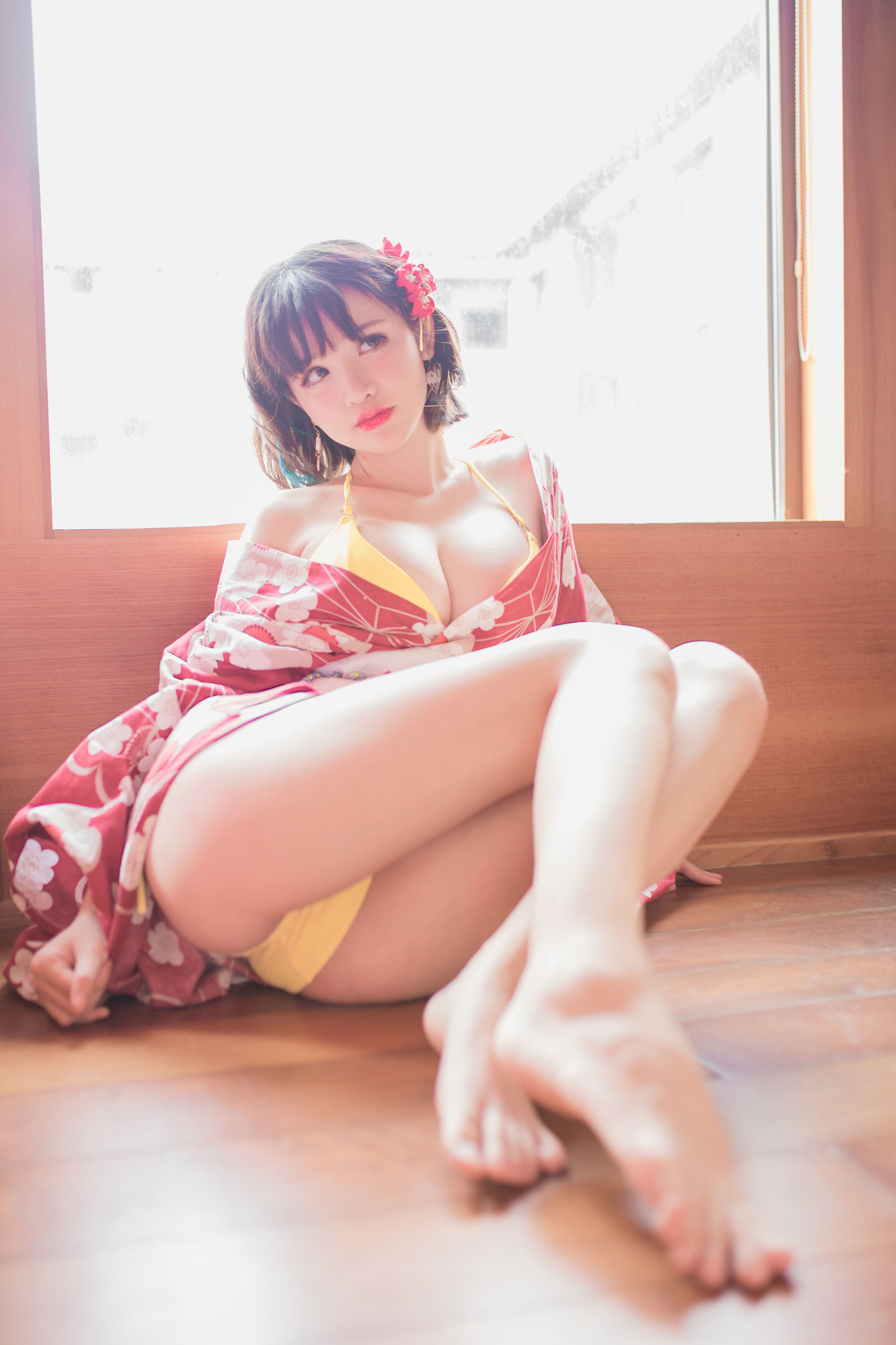 [萝莉COS] Yoko宅夏《妹汤物语(和服)》