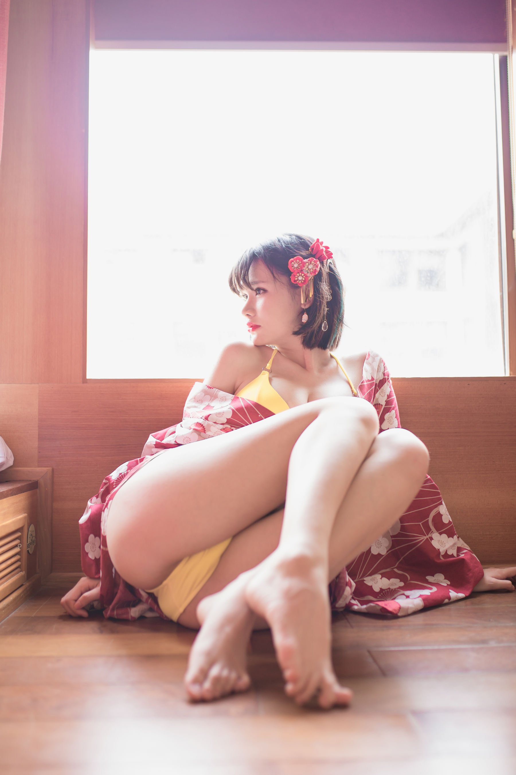 [萝莉COS] Yoko宅夏《妹汤物语(和服)》