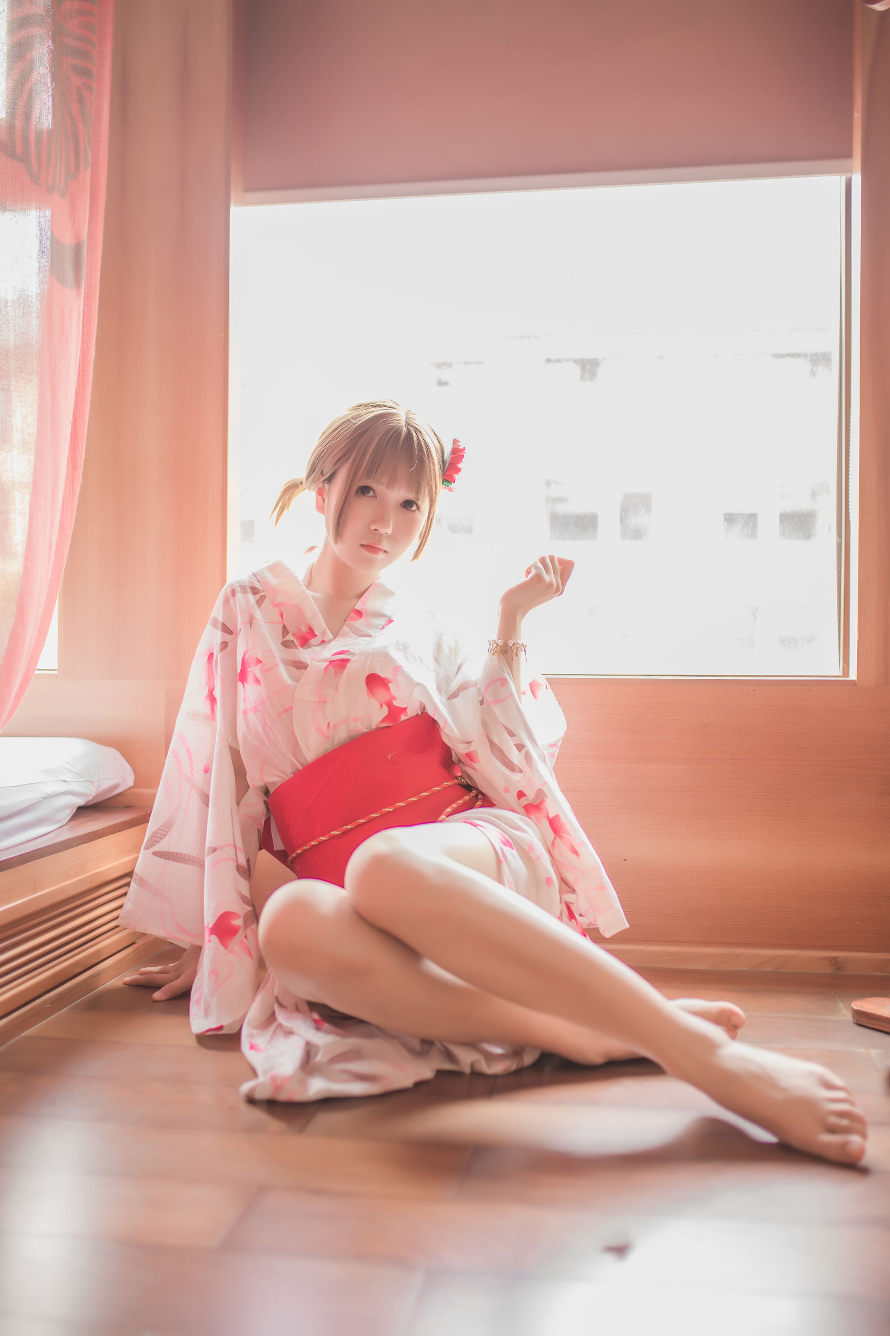 [萝莉COS] Yoko宅夏《妹汤物语(和服)》