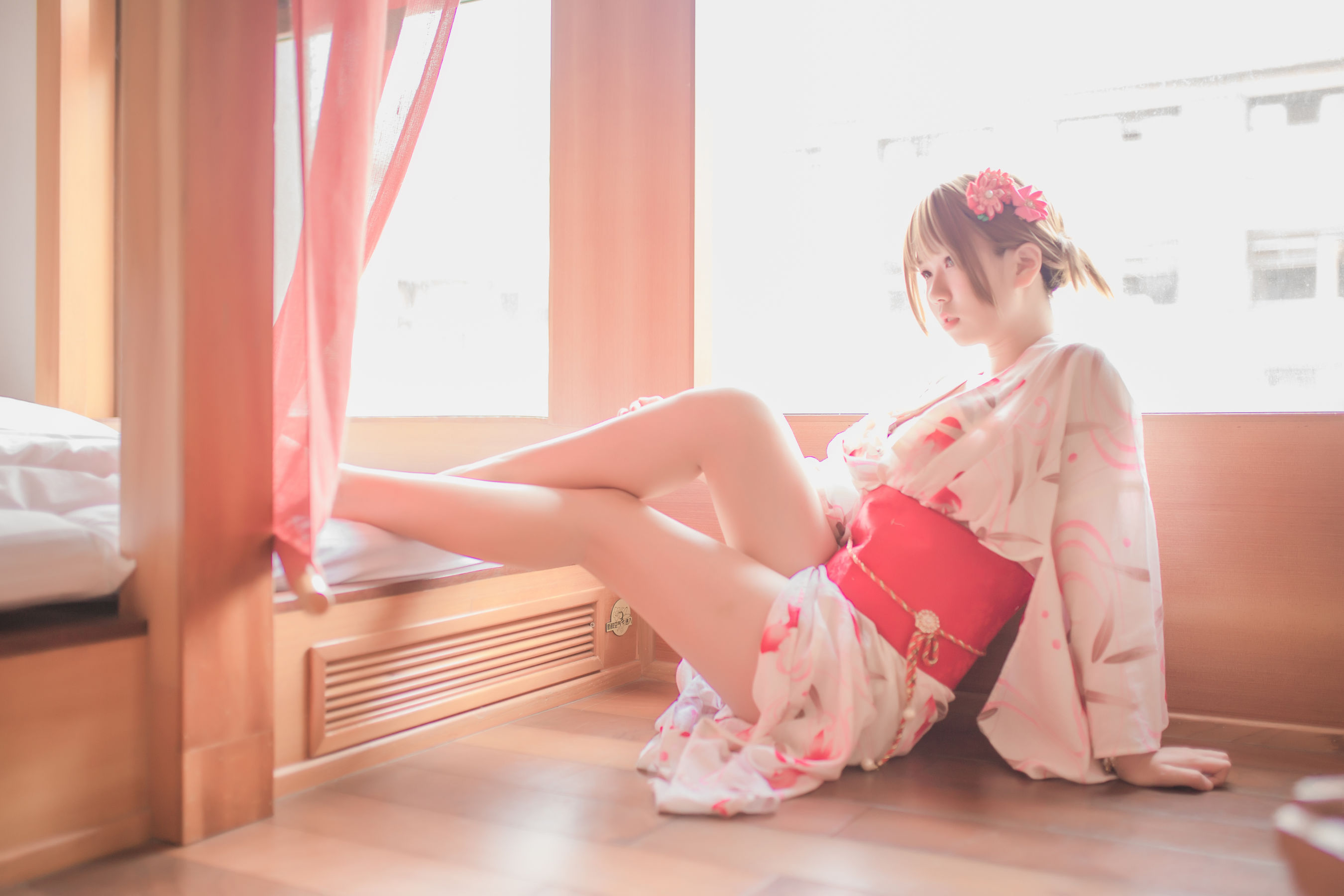 [萝莉COS] Yoko宅夏《妹汤物语(和服)》