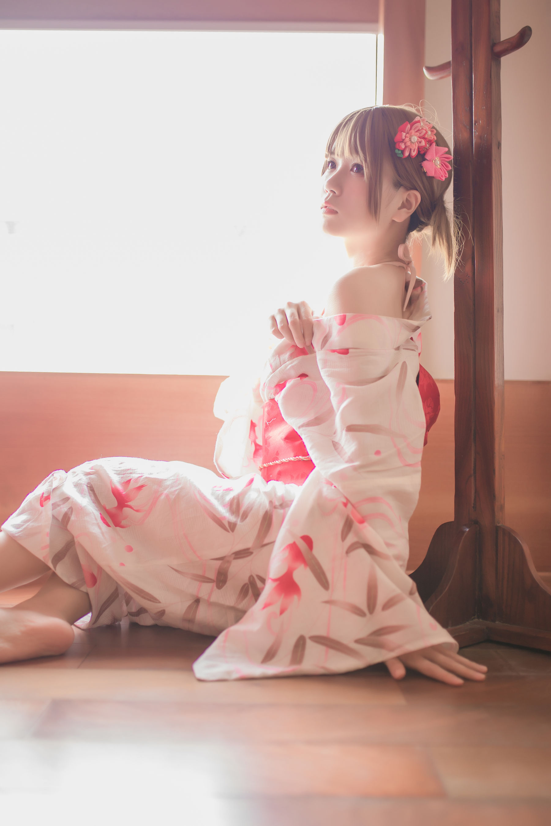 [萝莉COS] Yoko宅夏《妹汤物语(和服)》