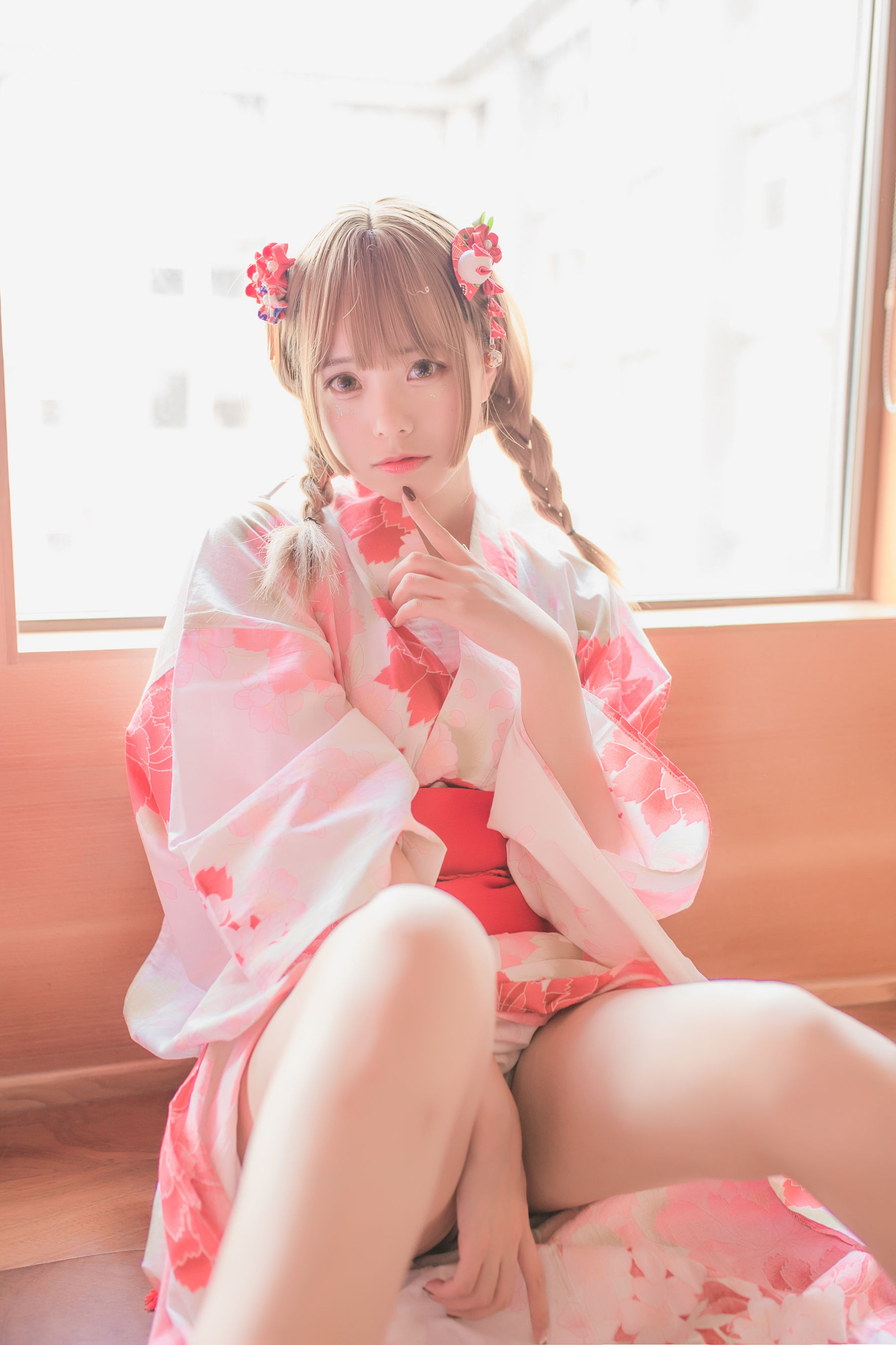 [萝莉COS] Yoko宅夏《妹汤物语(和服)》