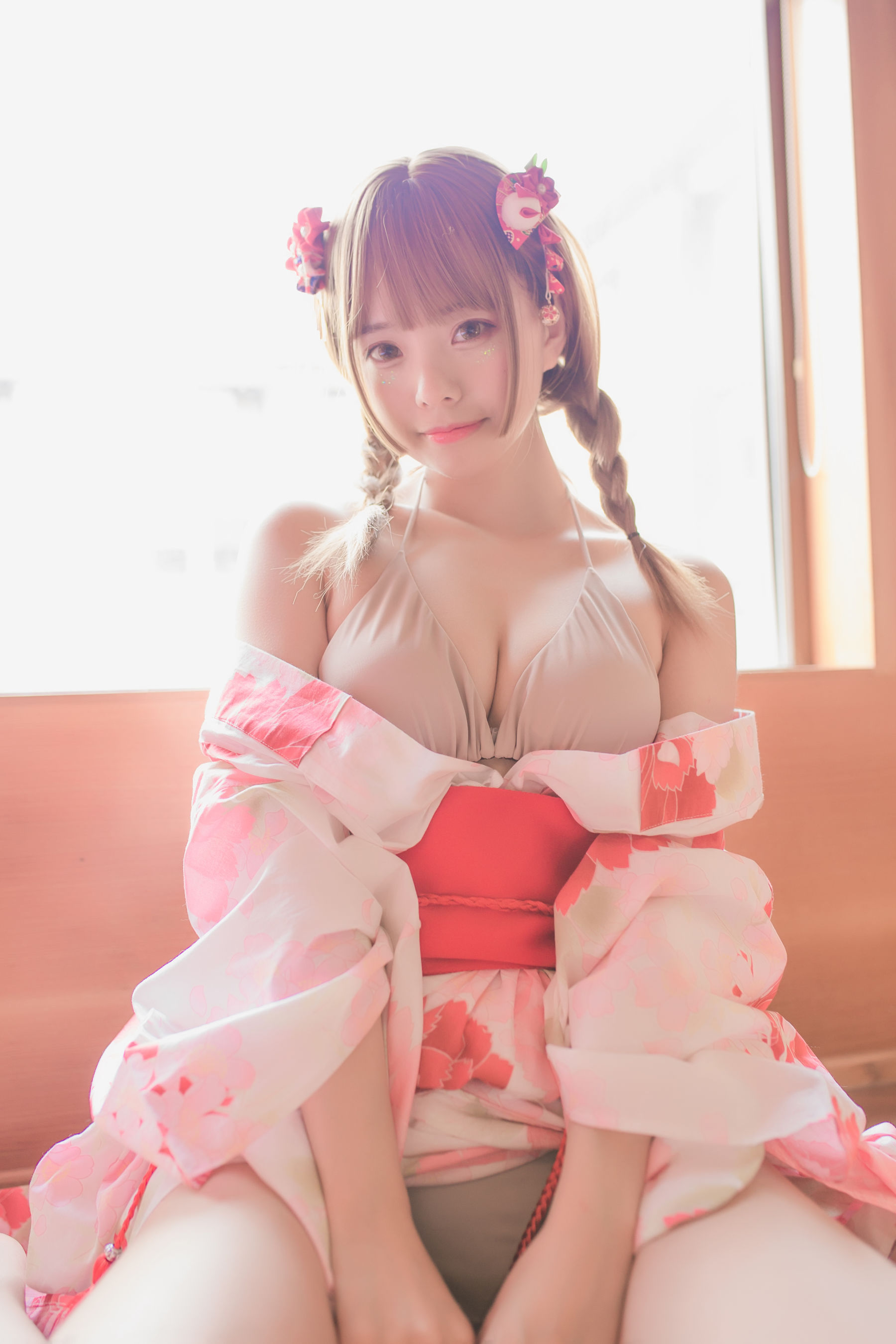 [萝莉COS] Yoko宅夏《妹汤物语(和服)》