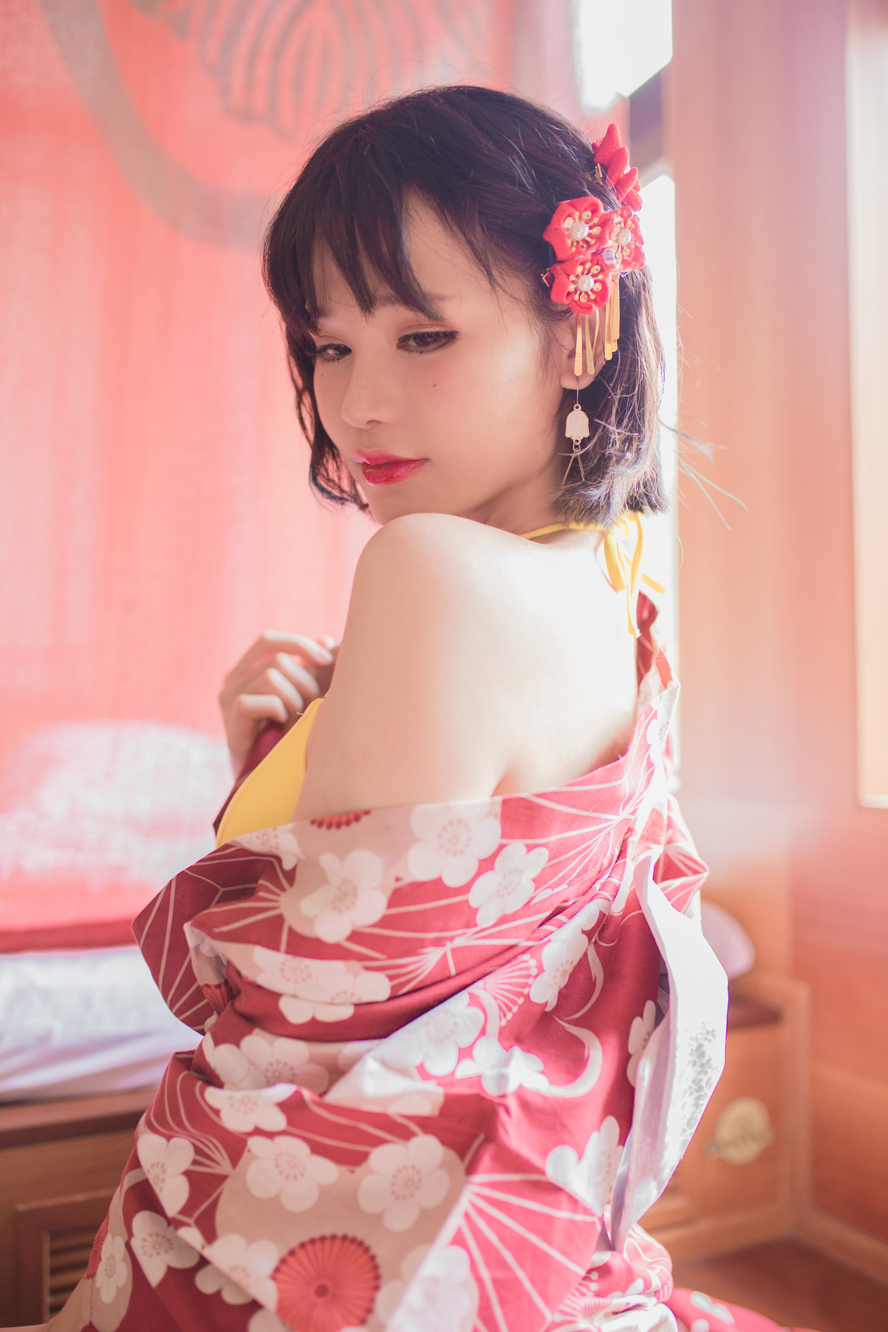 [萝莉COS] Yoko宅夏《妹汤物语(和服)》