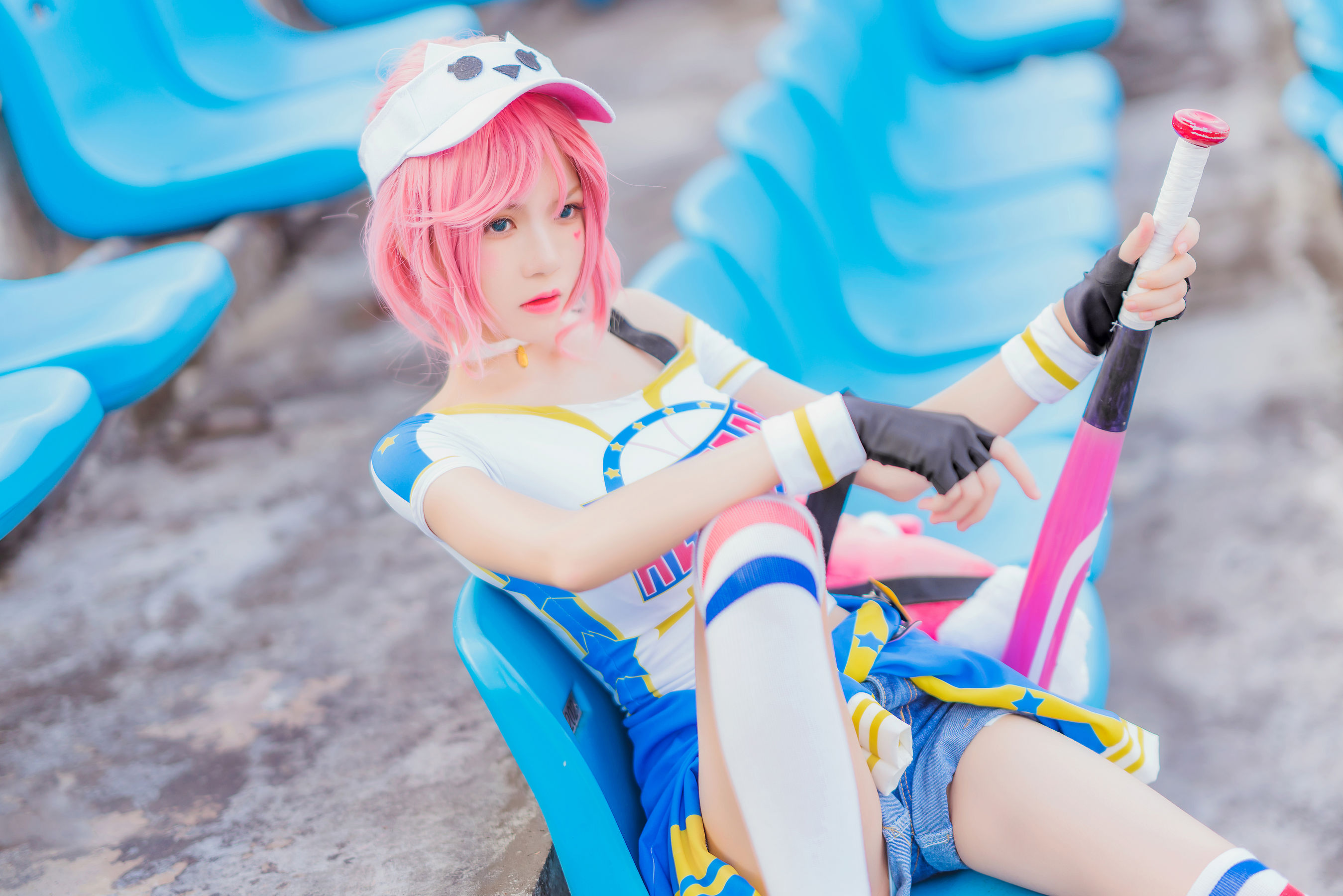 [萝莉COS] 桜桃喵 《木兰星元》