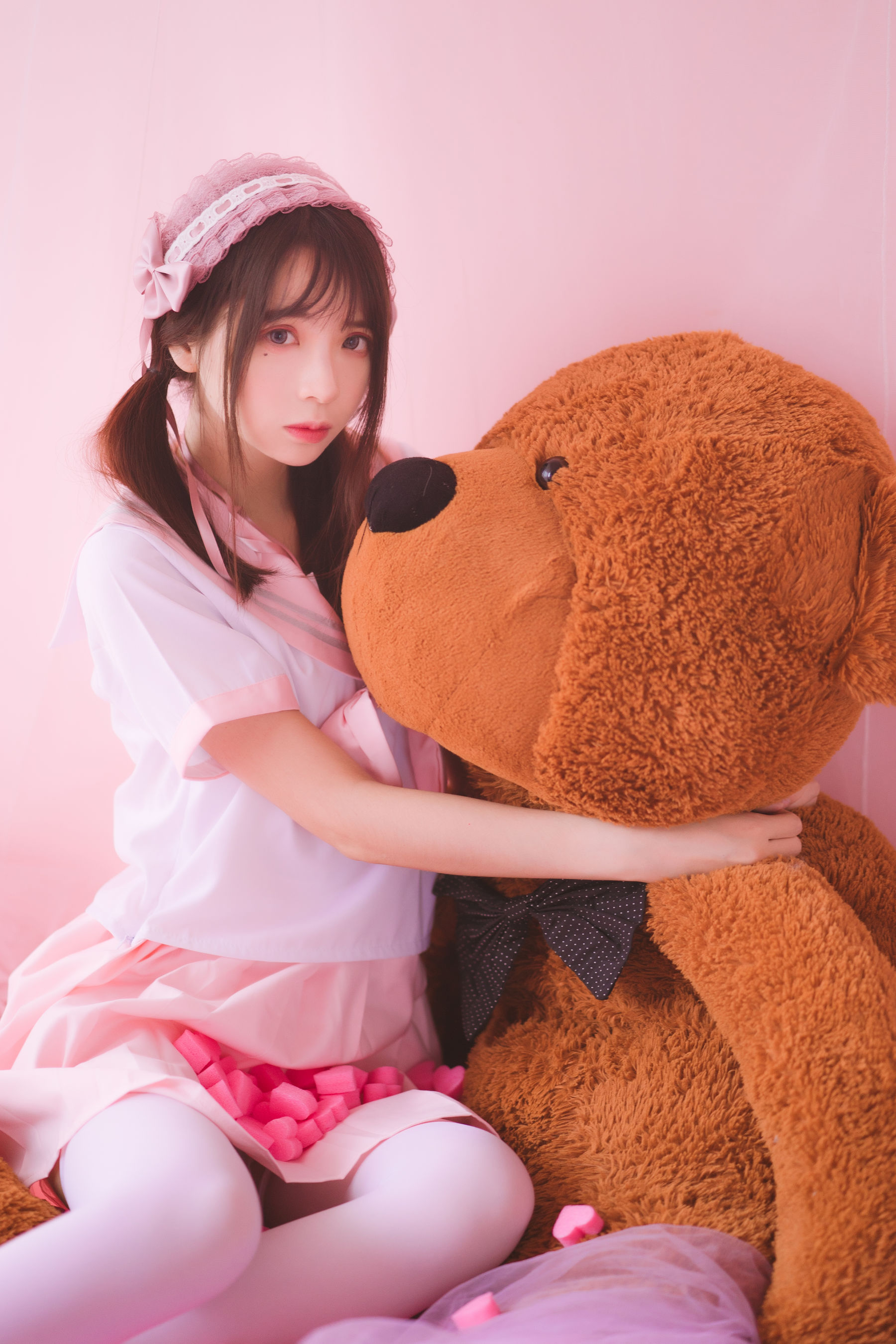 [萝莉COS] 疯猫ss《丝袜狂想曲(粉)》