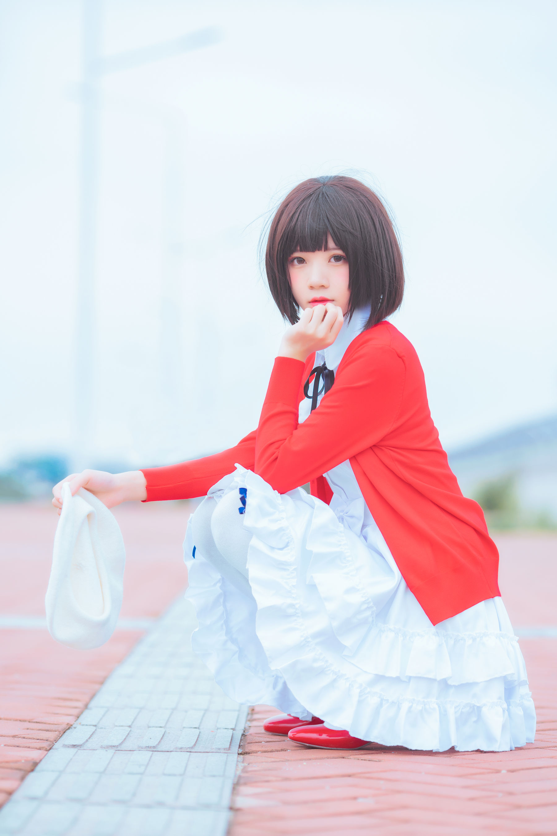 [萝莉COS] 桜桃喵《(加藤惠)常服》