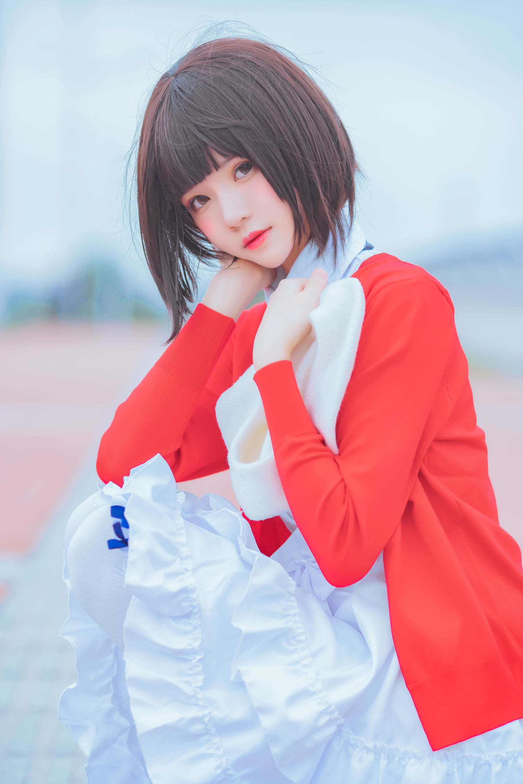 [萝莉COS] 桜桃喵《(加藤惠)常服》