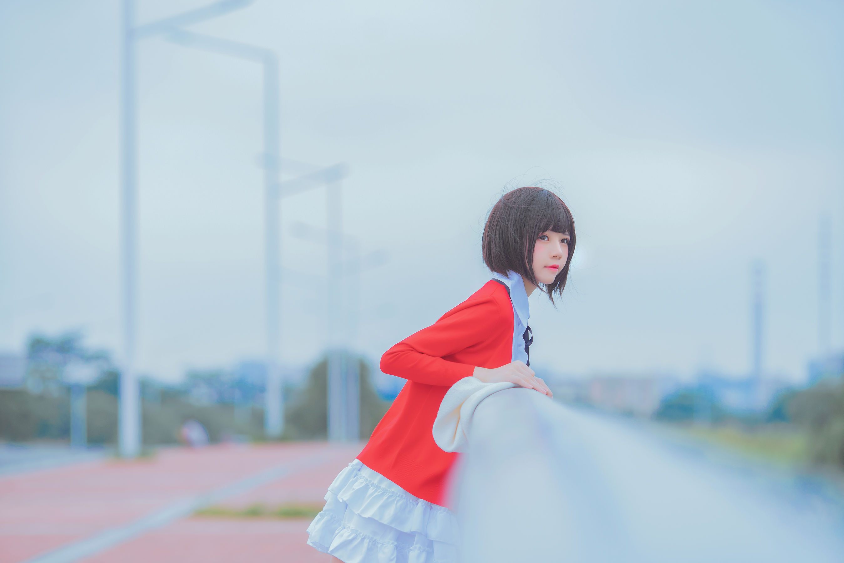 [萝莉COS] 桜桃喵《(加藤惠)常服》