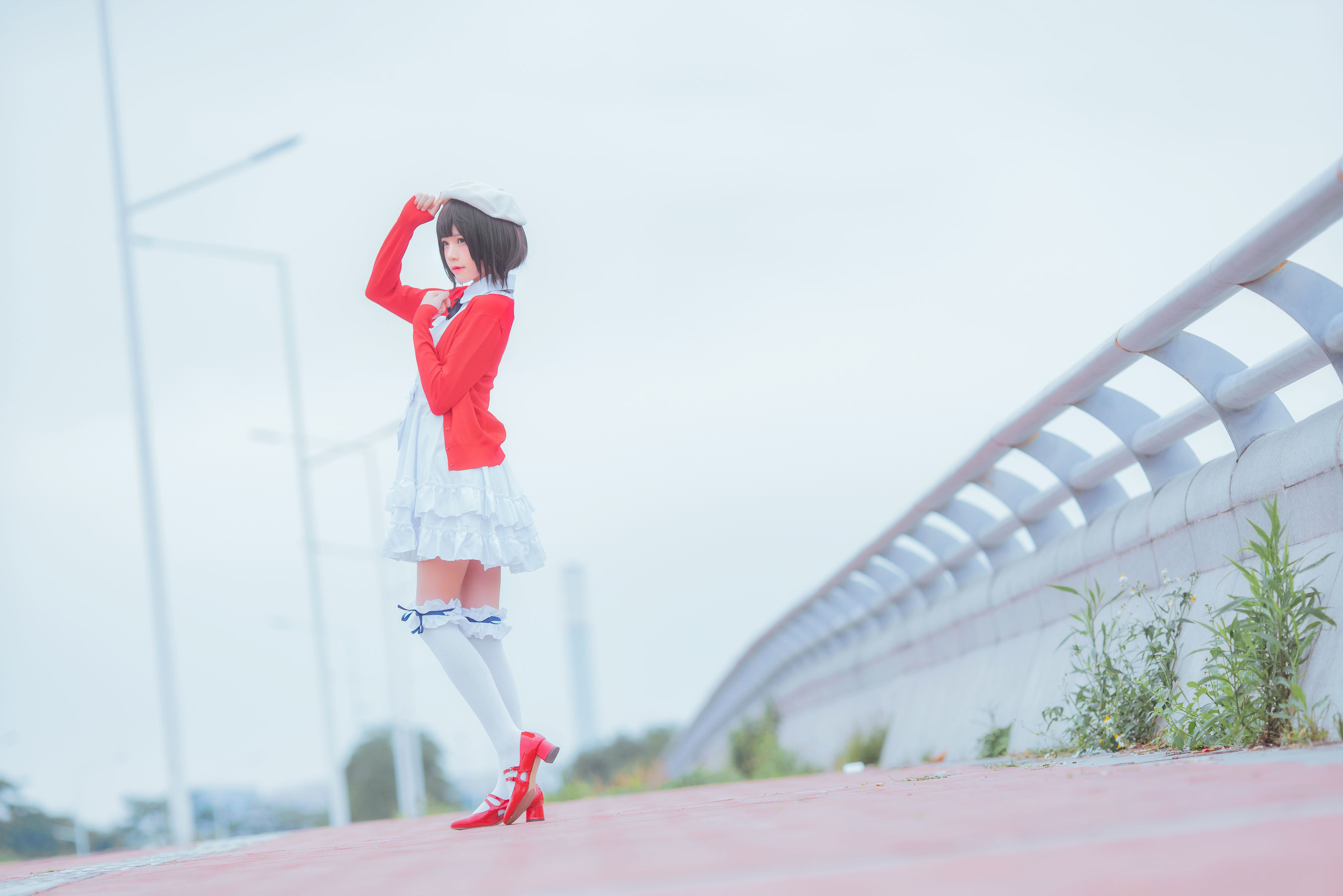 [萝莉COS] 桜桃喵《(加藤惠)常服》