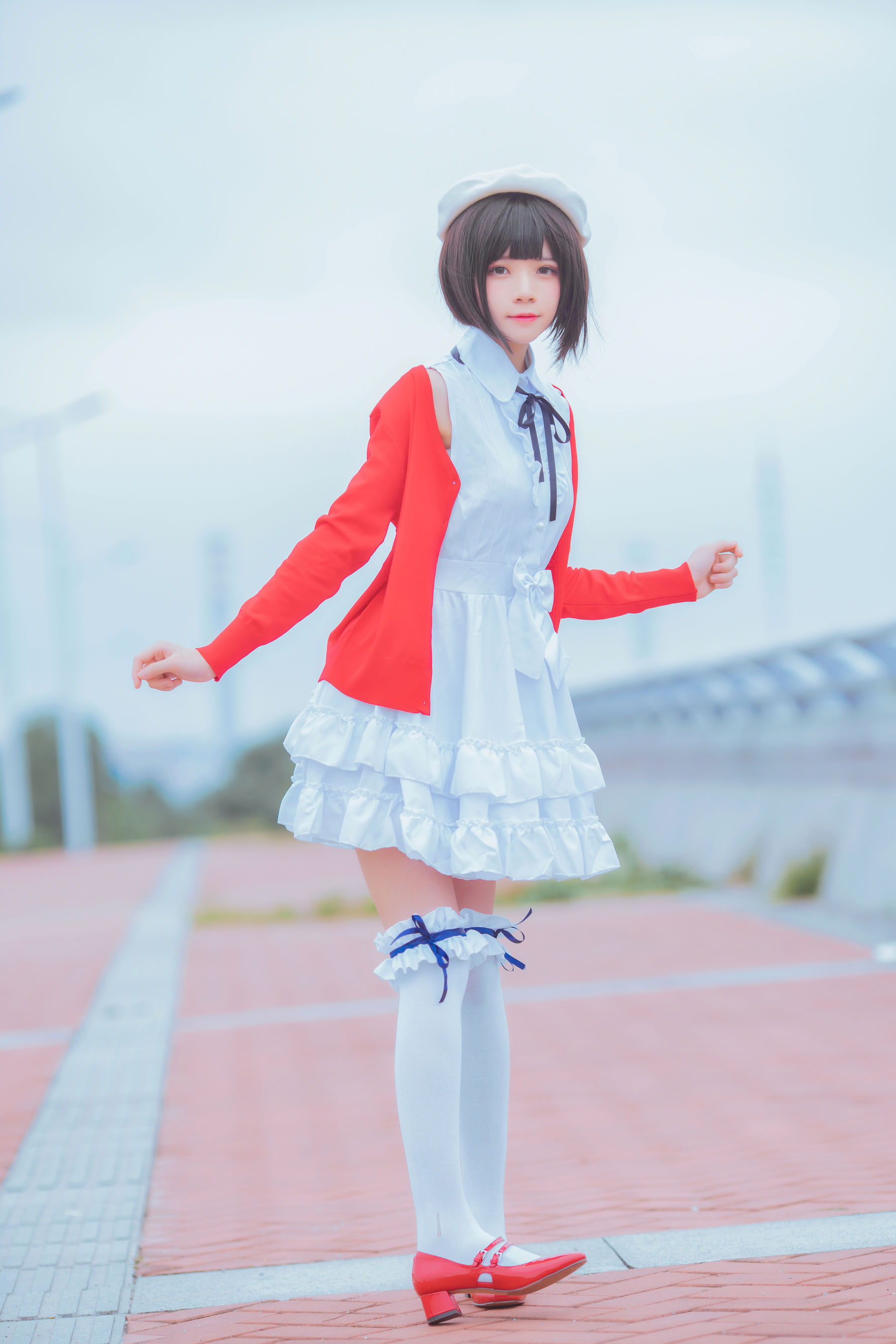 [萝莉COS] 桜桃喵《(加藤惠)常服》
