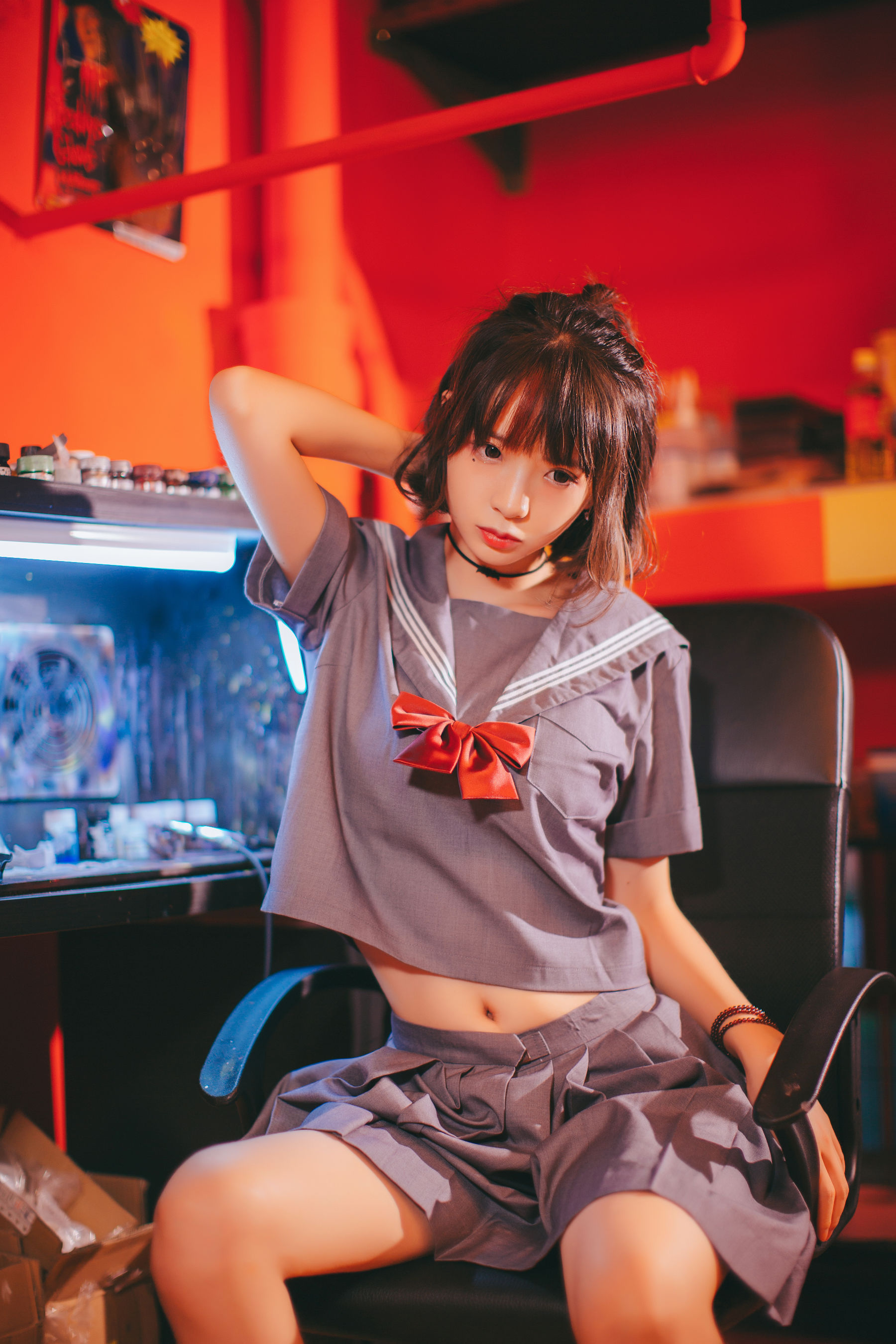 [萝莉COS] 疯猫ss《被囚禁的少女》