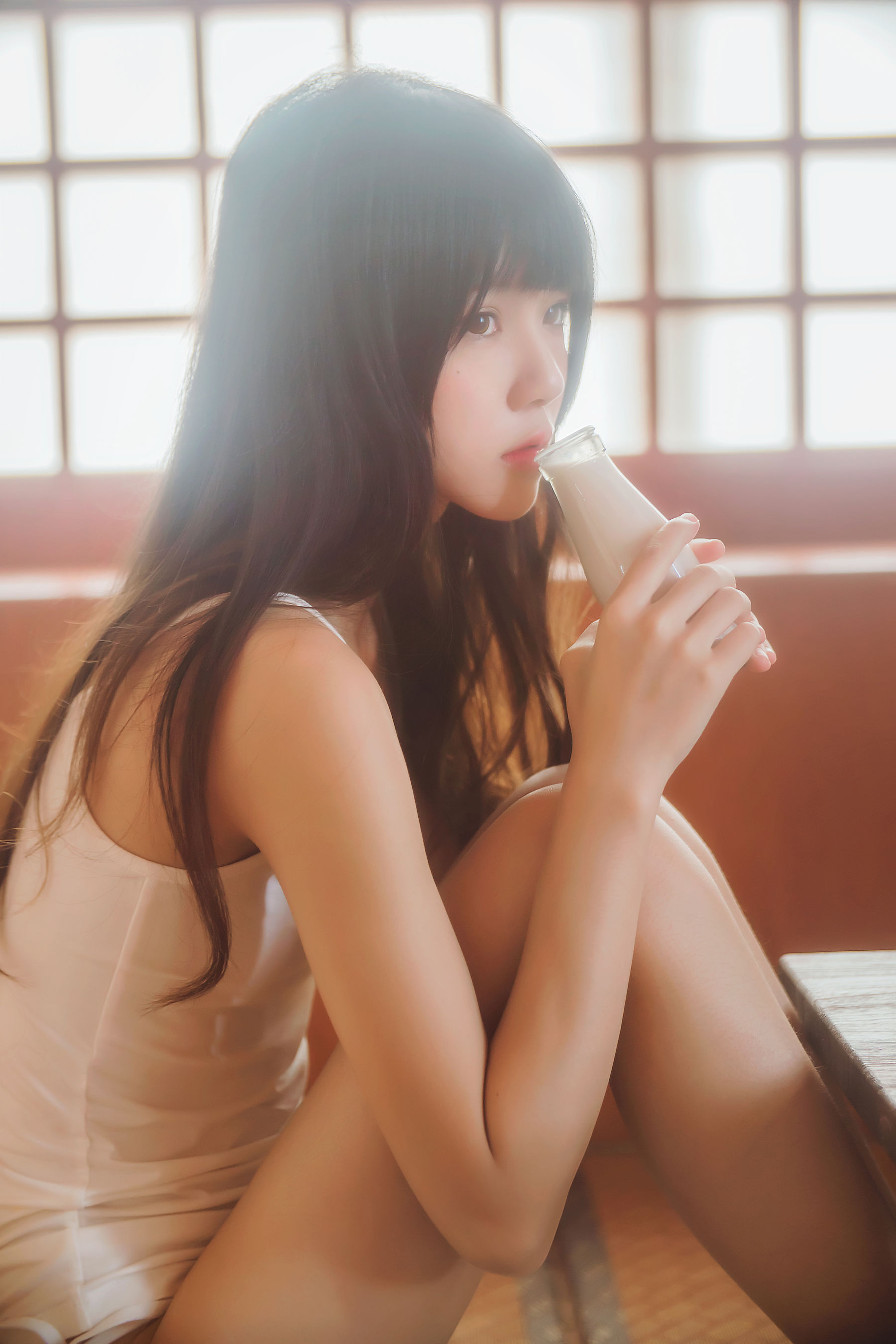 桜桃喵《小背心换水手服》