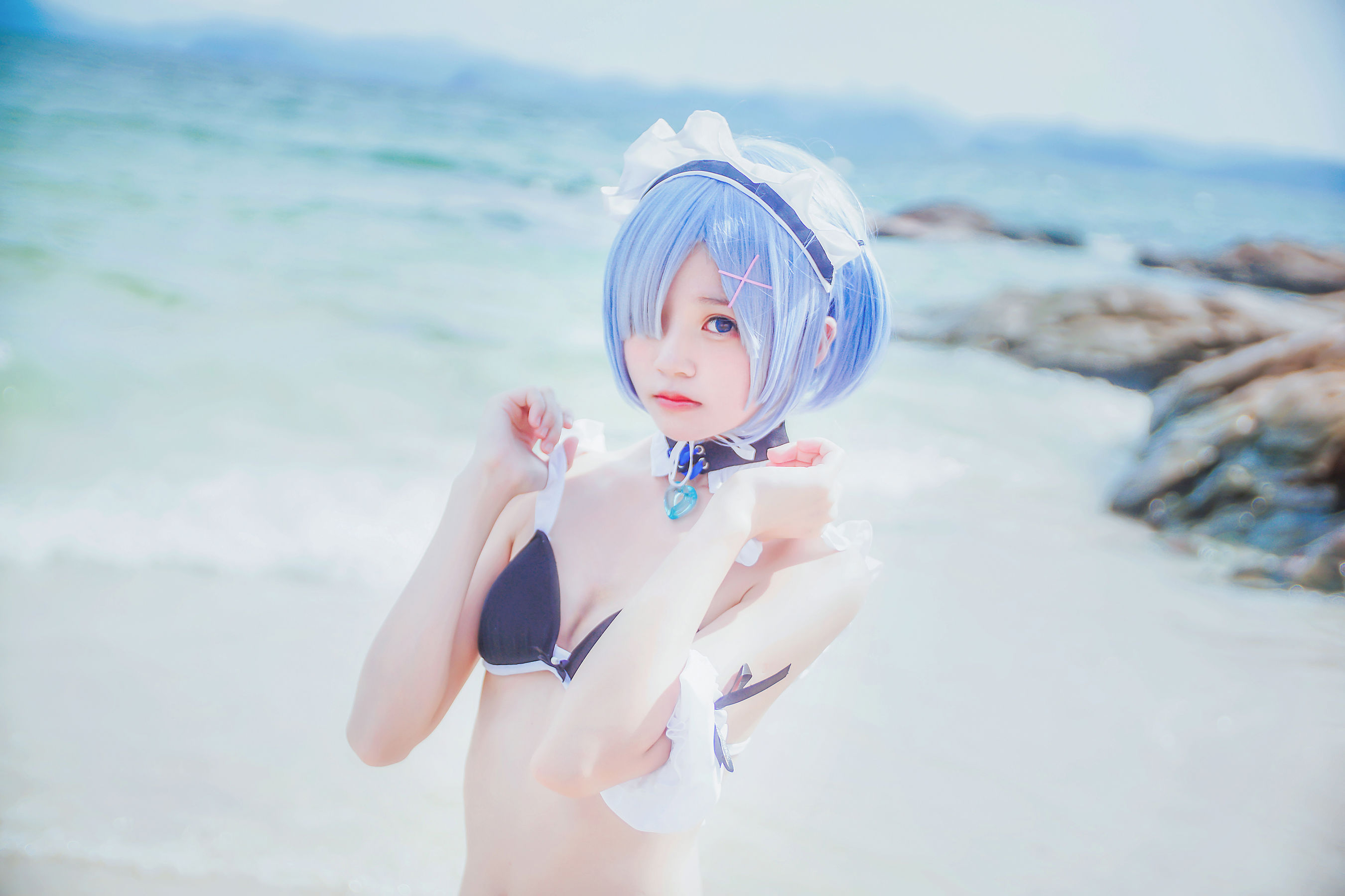 桜桃喵《蕾姆COS》