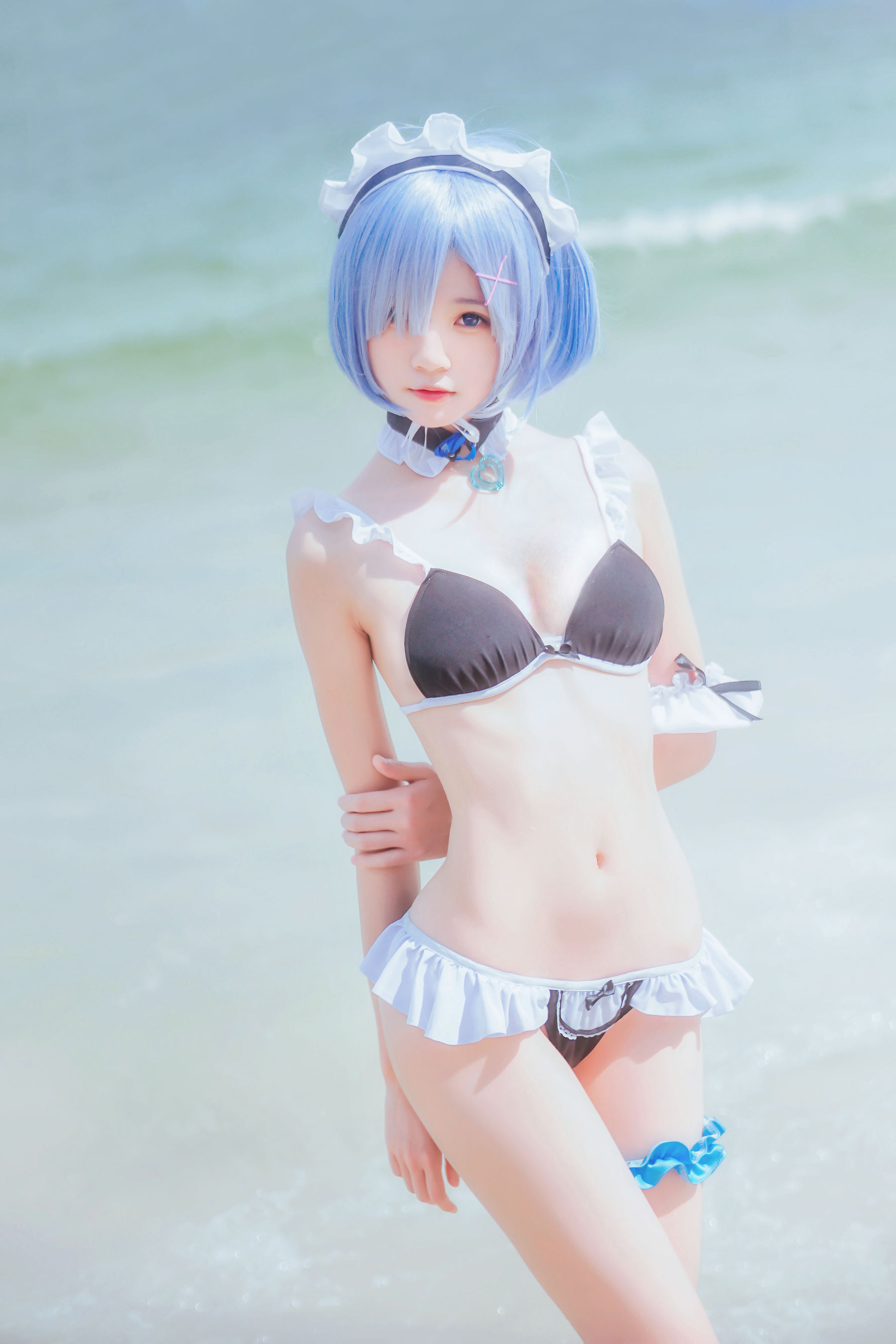 桜桃喵《蕾姆COS》