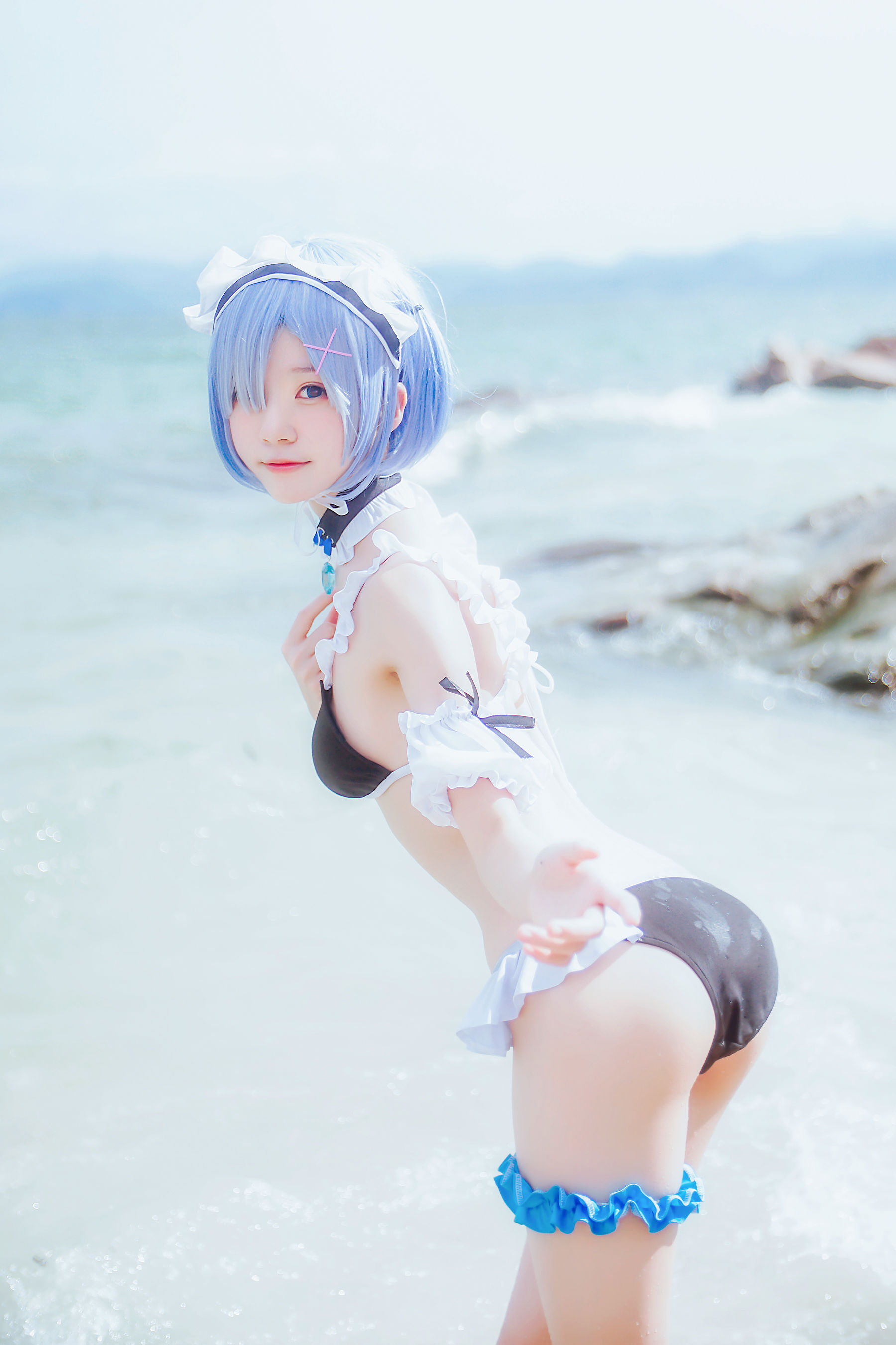 桜桃喵《蕾姆COS》