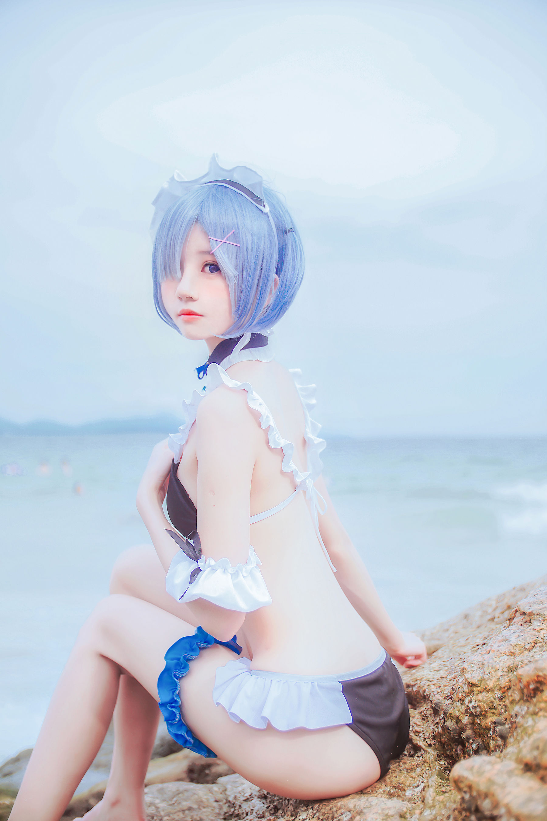桜桃喵《蕾姆COS》