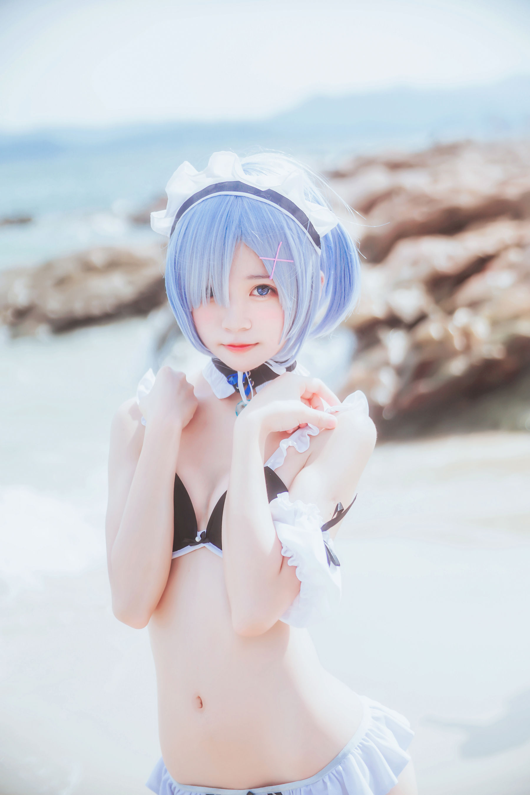 桜桃喵《蕾姆COS》