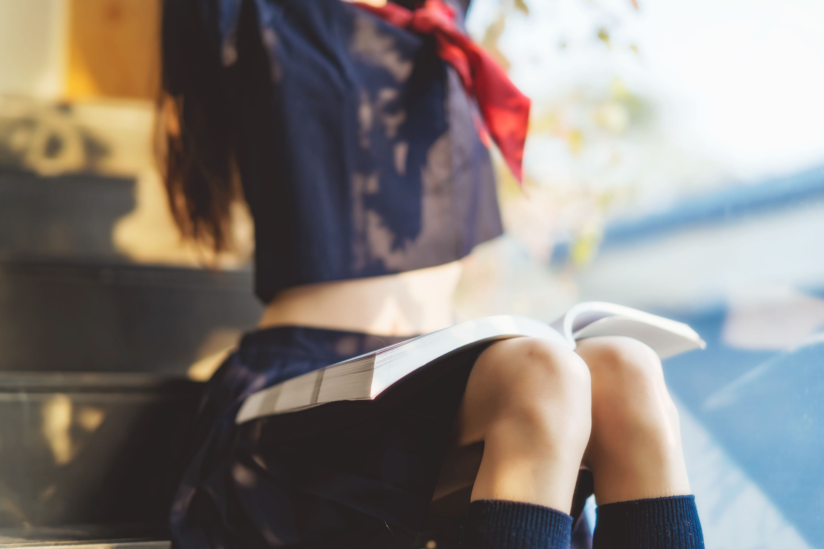 桜桃喵《(小少女)黑色水手服》