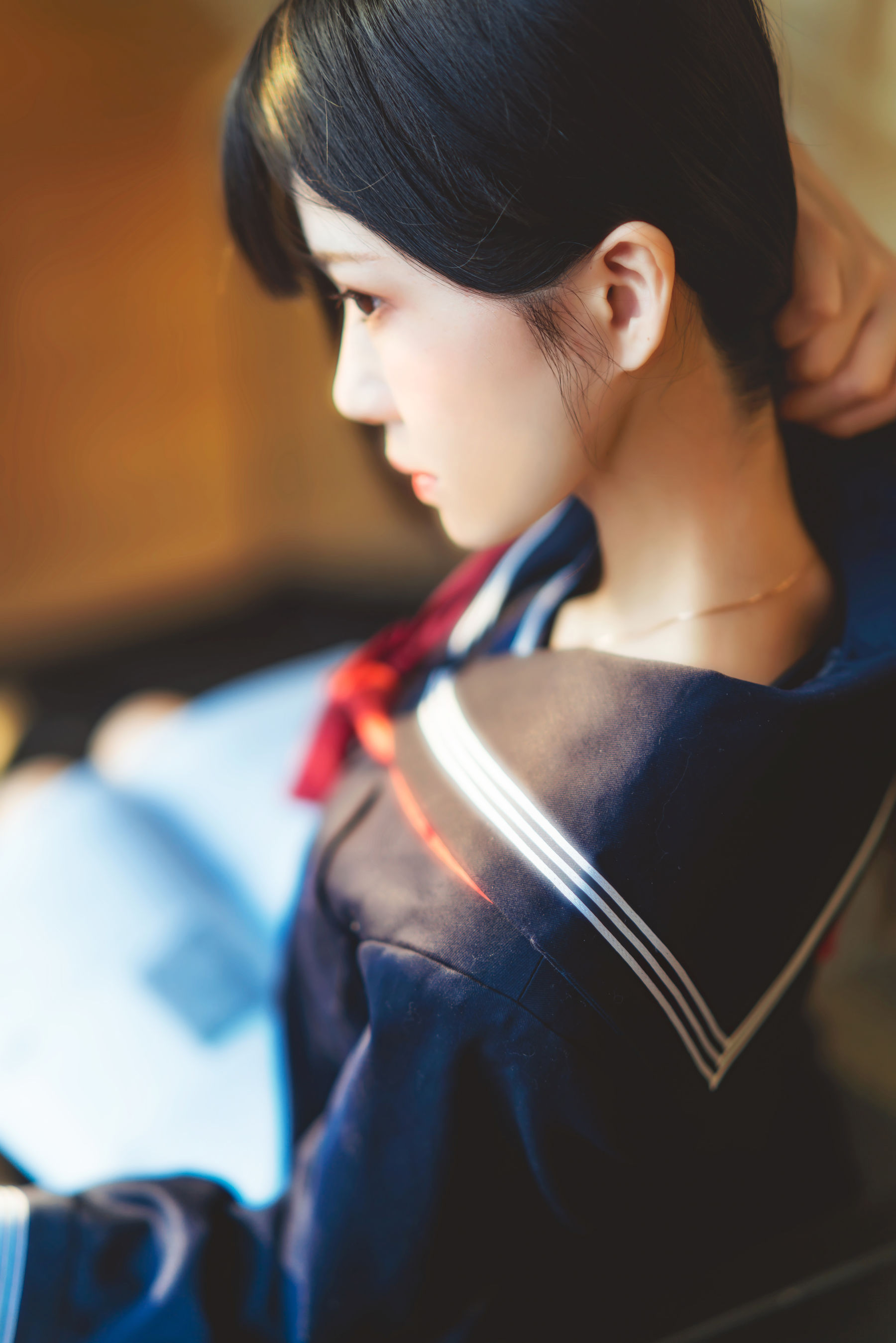 桜桃喵《(小少女)黑色水手服》